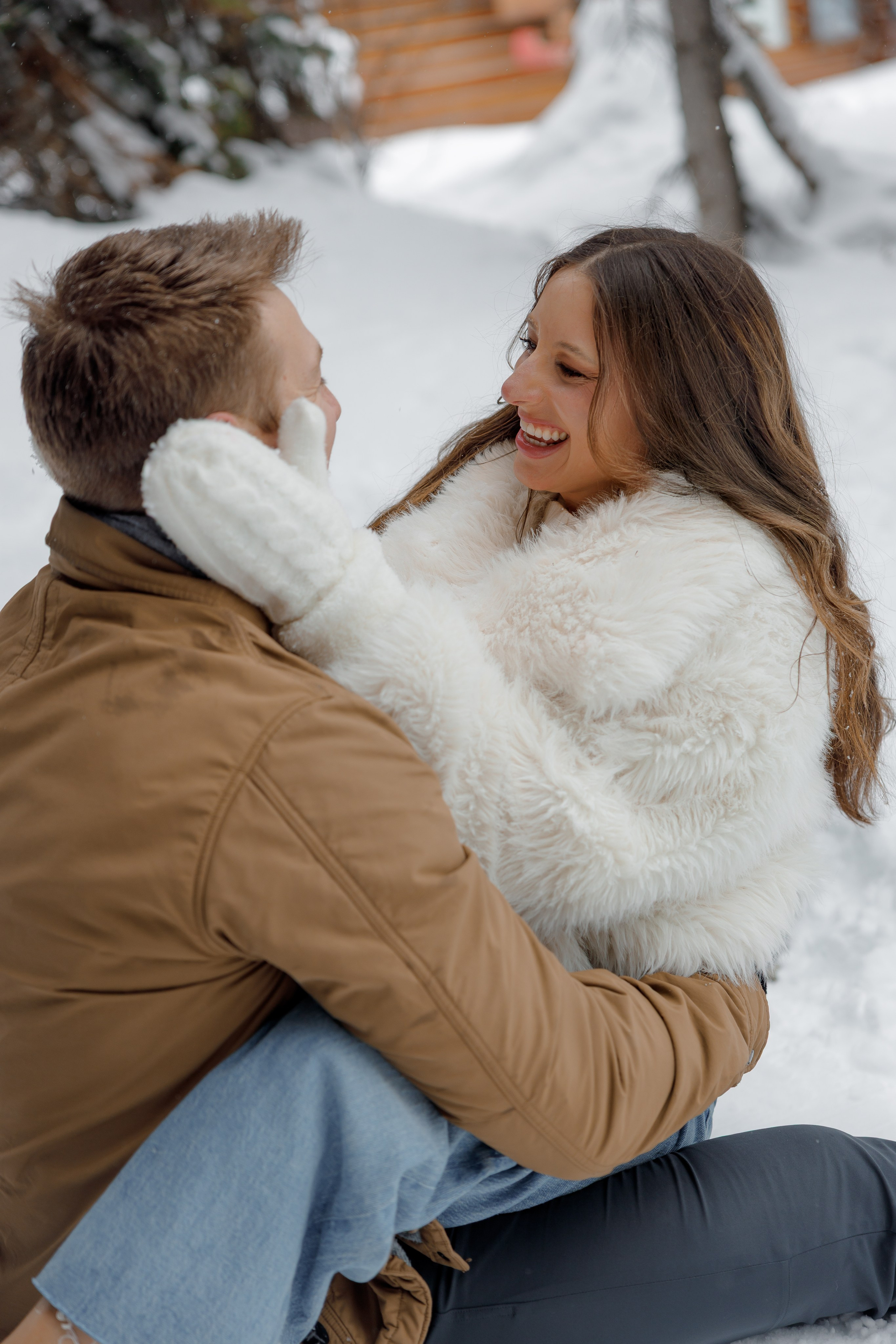 Lake Louise engagement session. Home