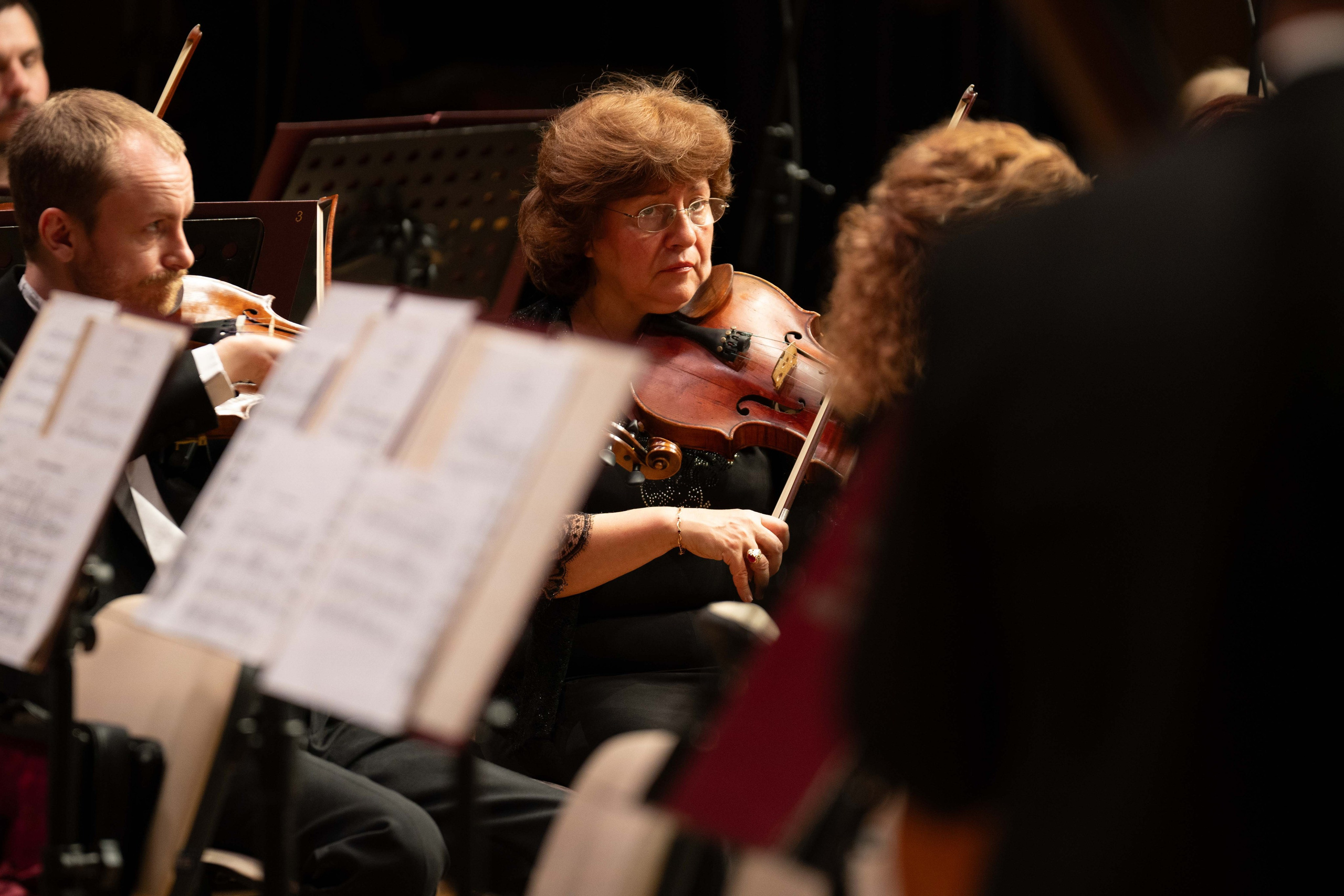 The Tchaikovsky Academic Grand Symphony Orchestra in Baku. Wedding&Event photographer Ismail Rzayev in Baku