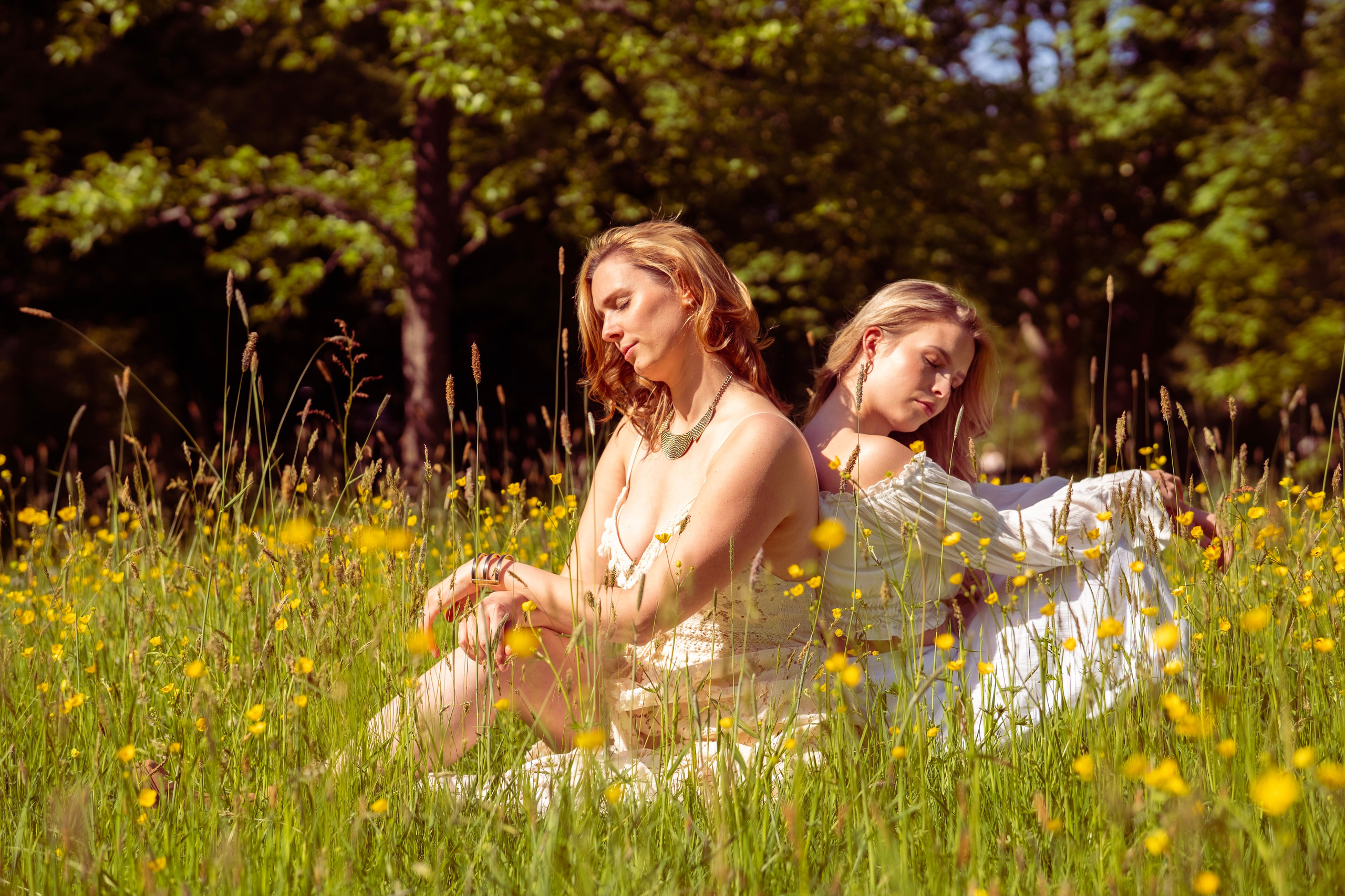 Summer garden photoshoot