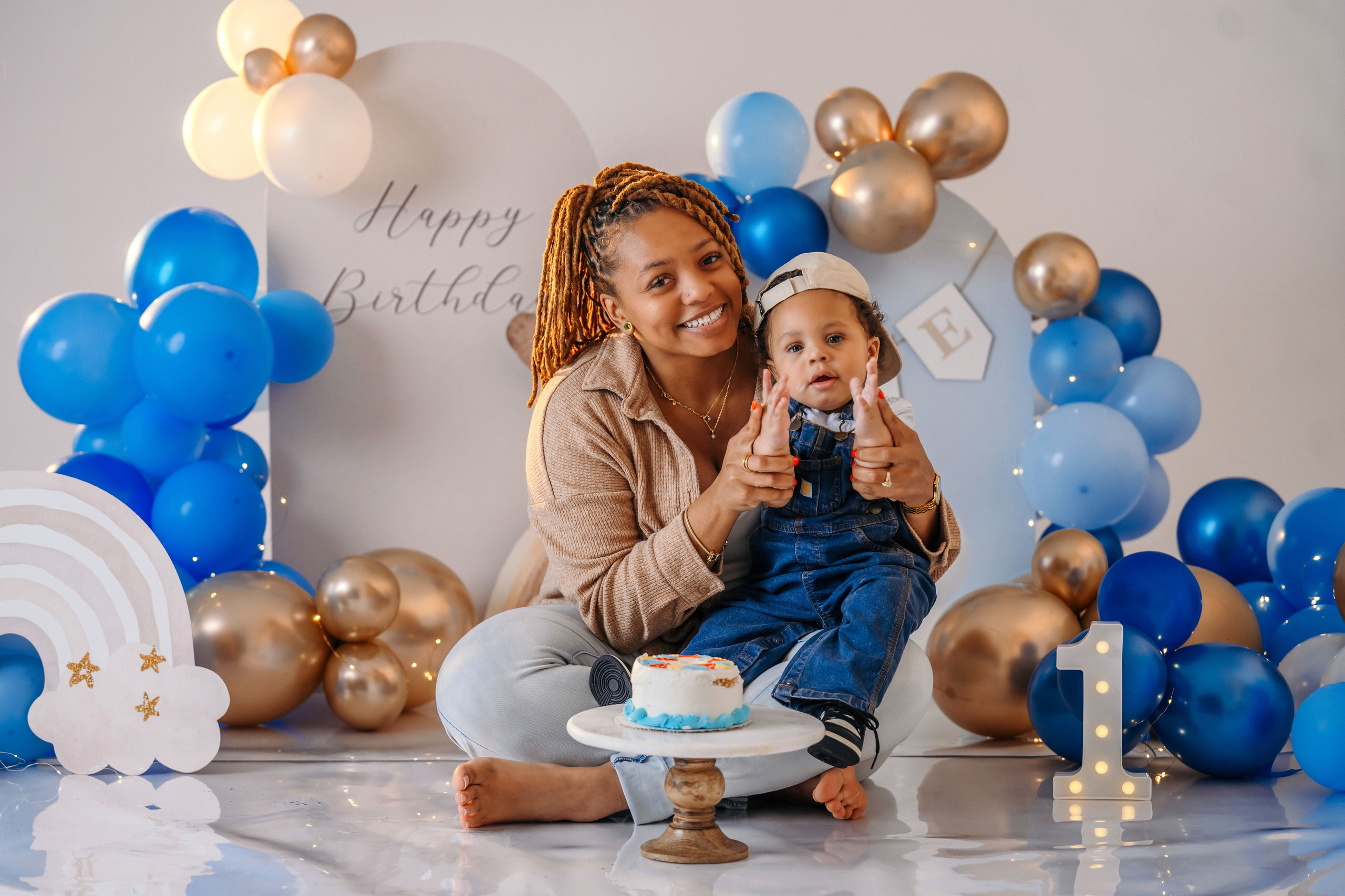 Happy Baby. Wedding, maternity and family photographer in Charlotte Tasha Minn