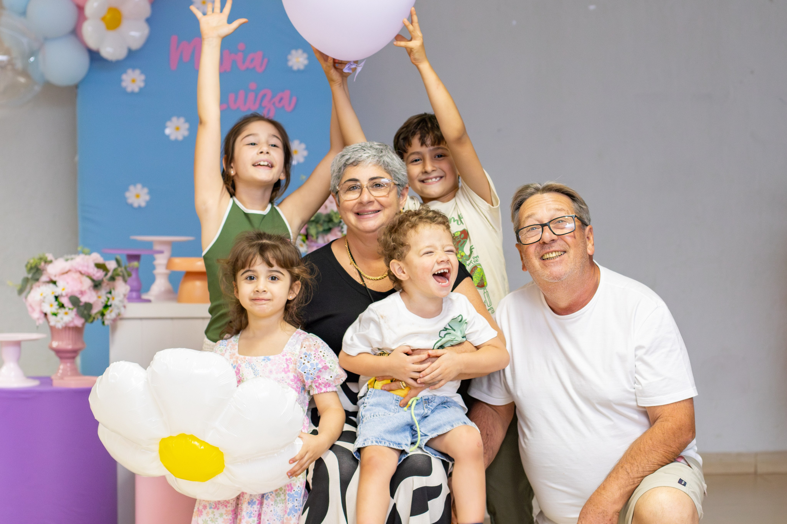 Maria Luiza — Aniversário 4 anos. Principal