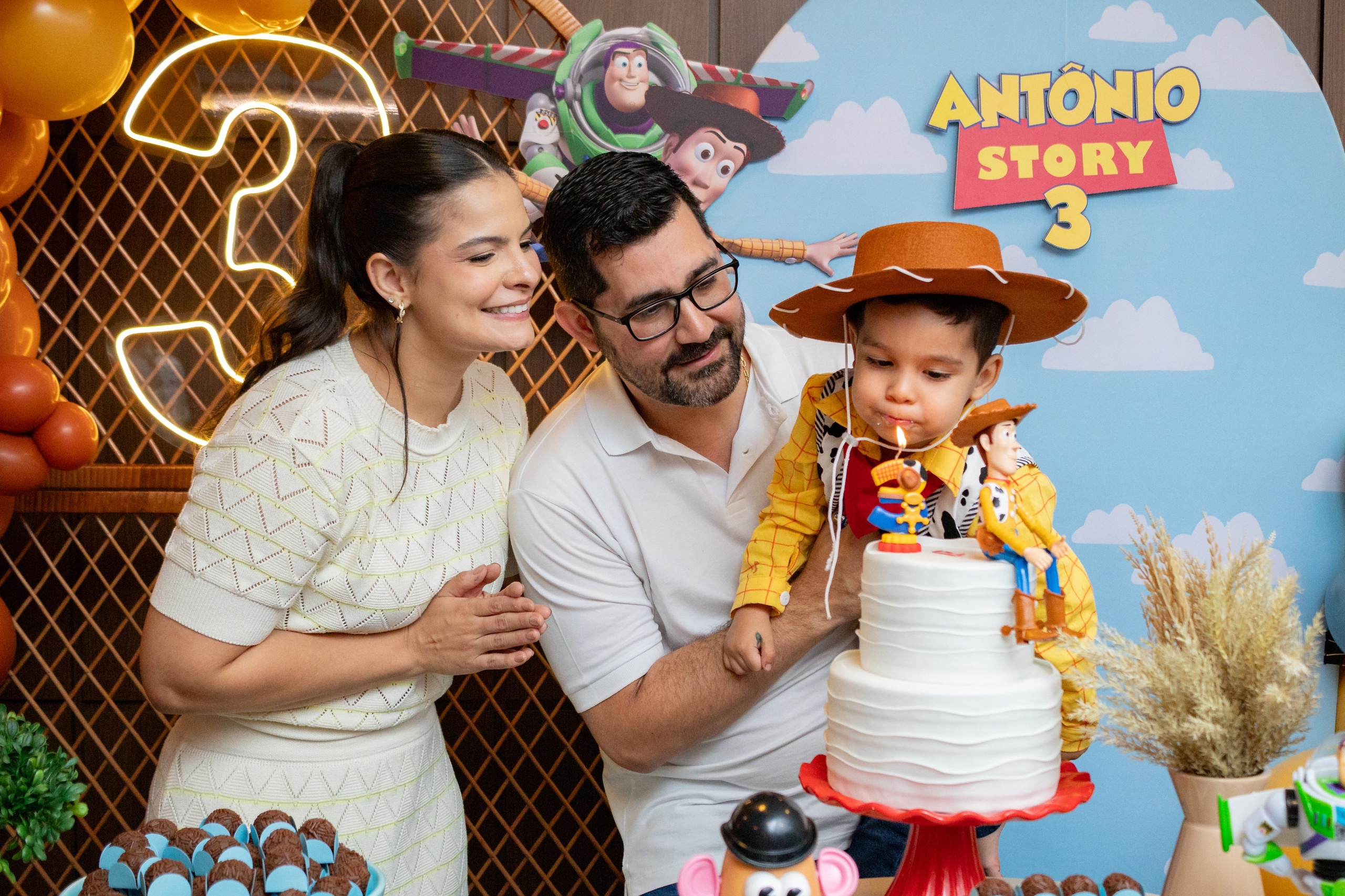 Antônio — Aniversário 3 anos. Principal