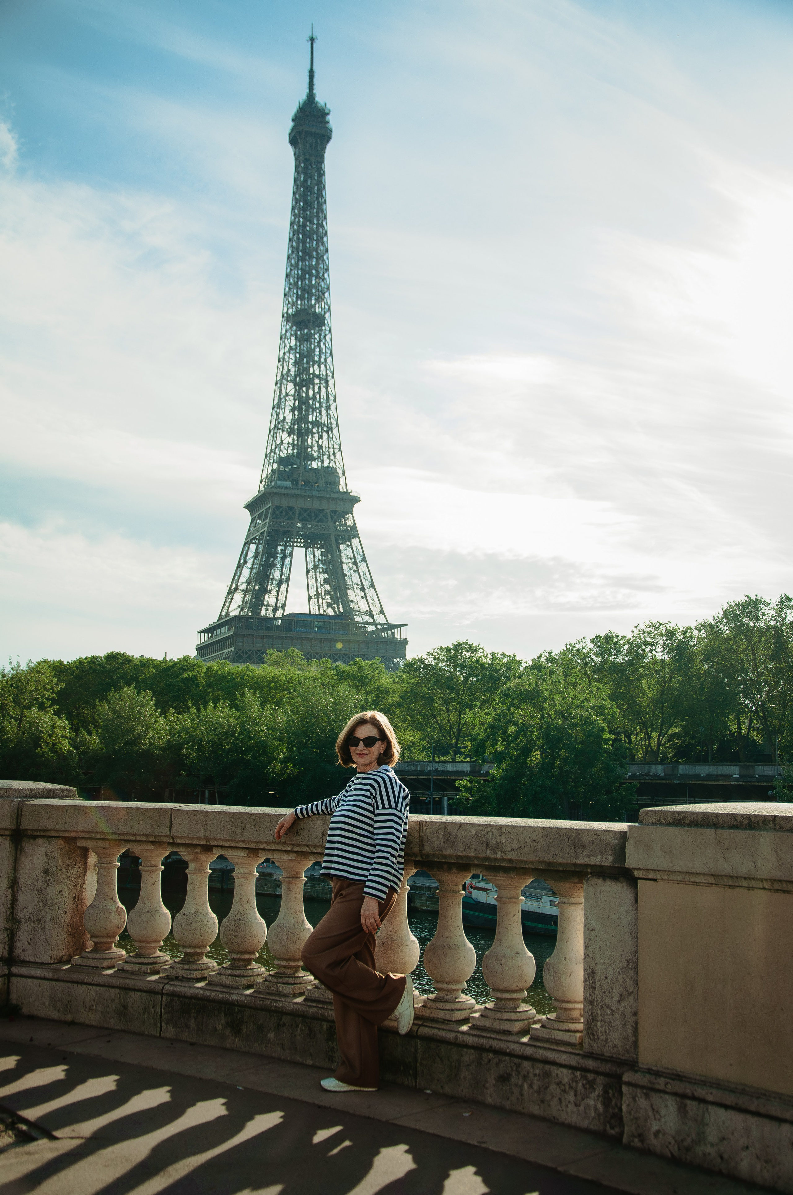 Фотосессия подруг на мосту Бир-Акейм. Фотограф в Париже Полина Осипова