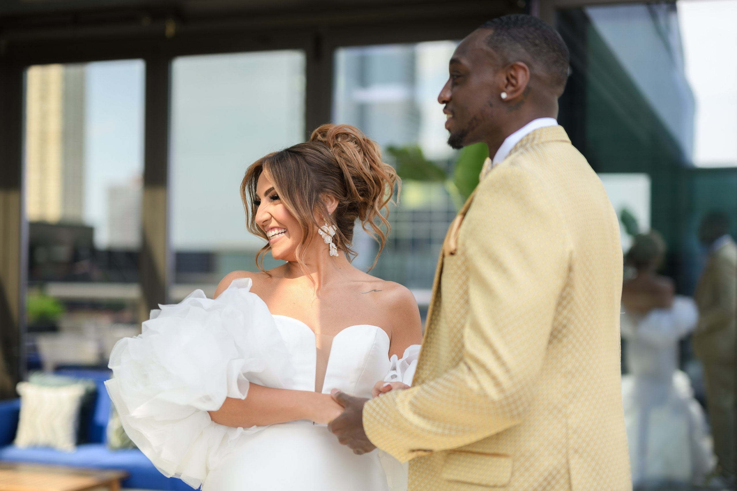 Briana & Kefim, Maritime Pars, Jersey City, NJ. Luxury Wedding Photography and Cinematography