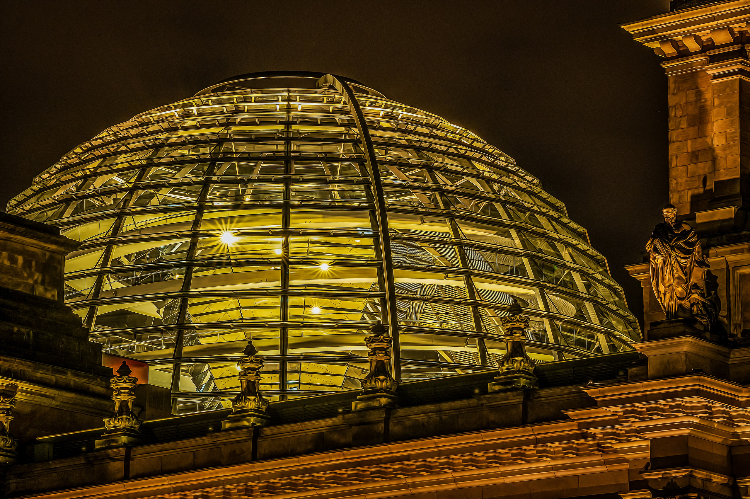 Berlin, Berliner Dom, Spree, big City, Berlincity, Architekture