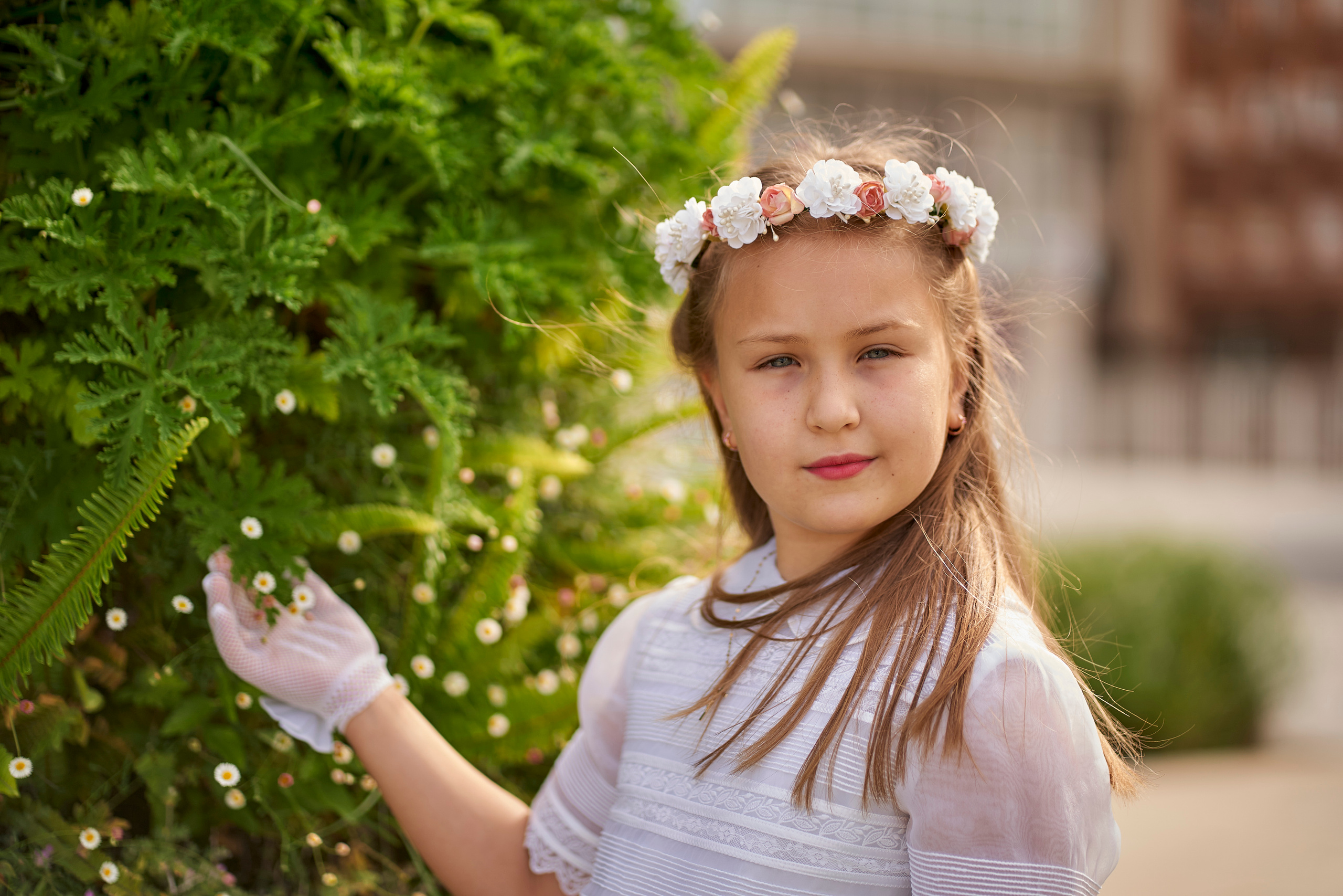 Ilya y Karolina comuñon. Fotógrafo de bodas y familias en España, Málaga, Marbella