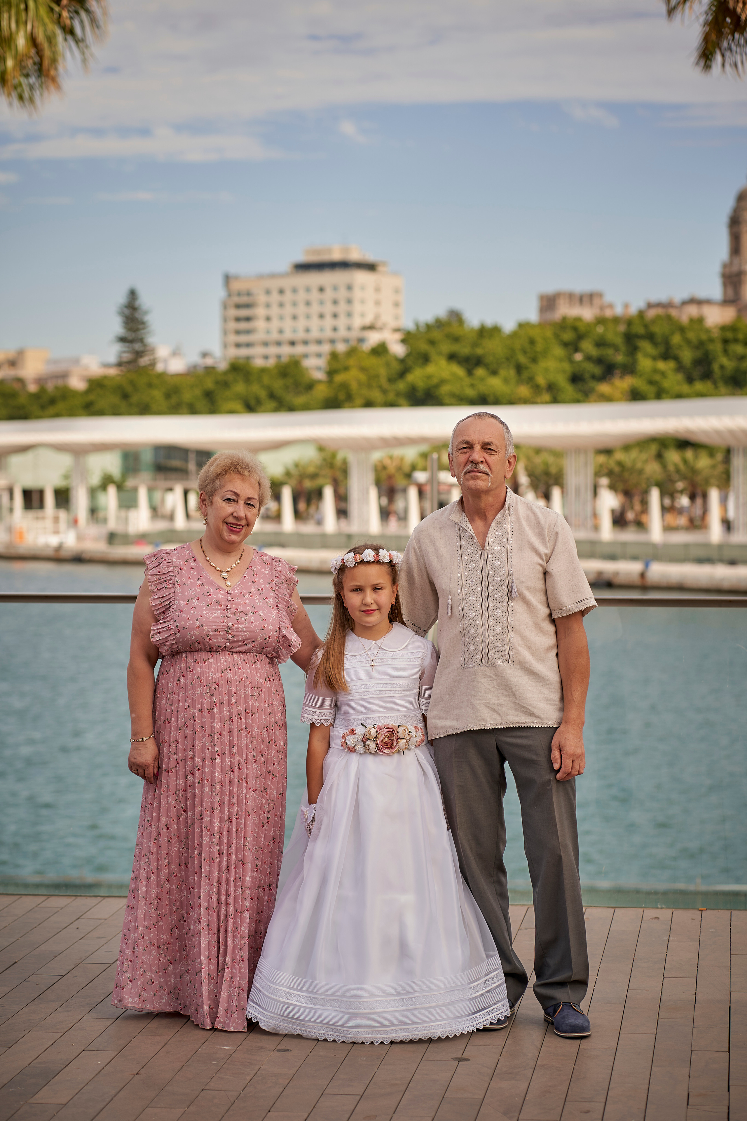 Ilya y Karolina comuñon. Fotógrafo de bodas y familias en España, Málaga, Marbella