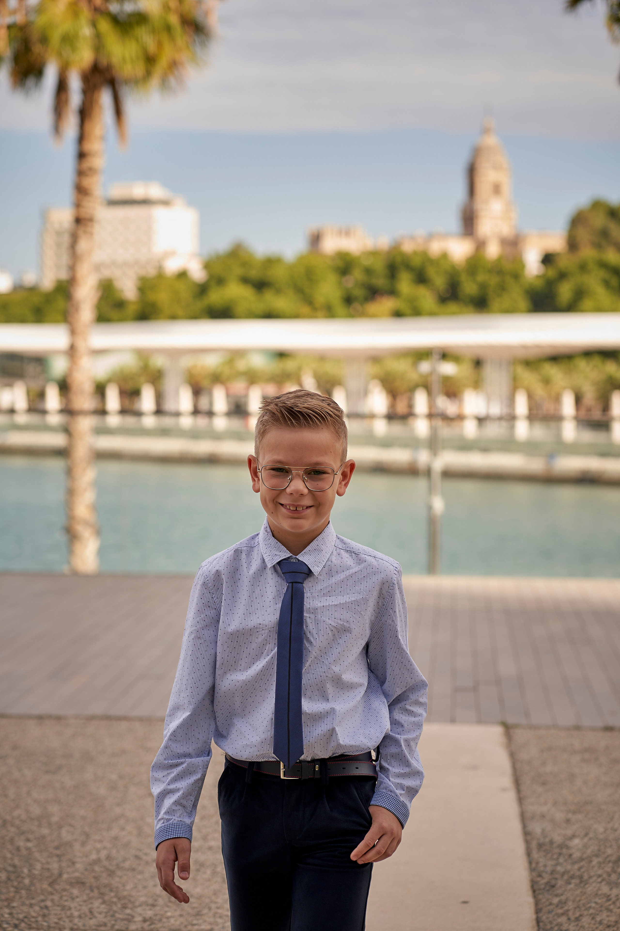 Ilya y Karolina comuñon. Fotógrafo de bodas y familias en España, Málaga, Marbella