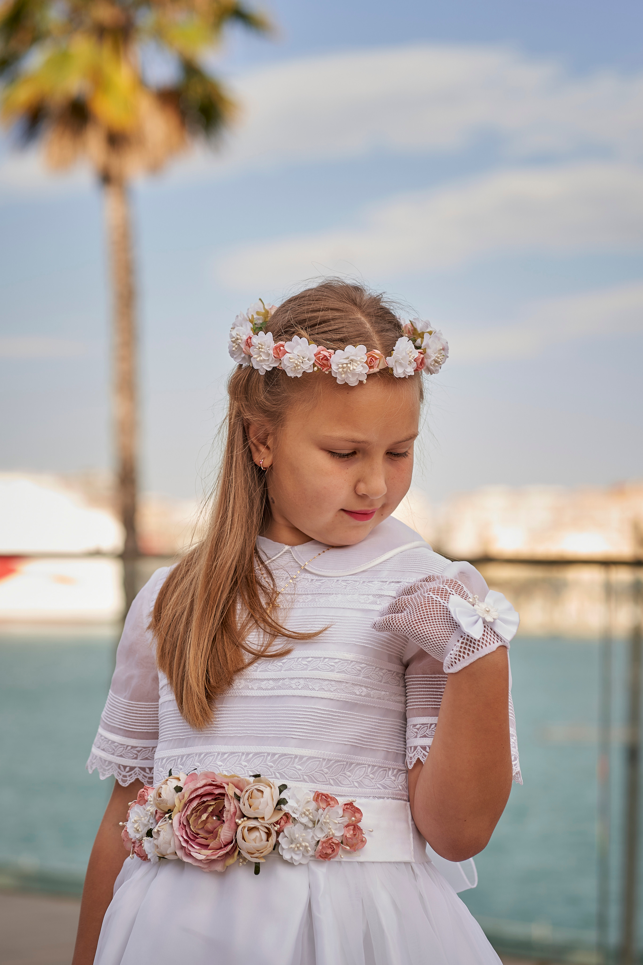 Ilya y Karolina comuñon. Fotógrafo de bodas y familias en España, Málaga, Marbella