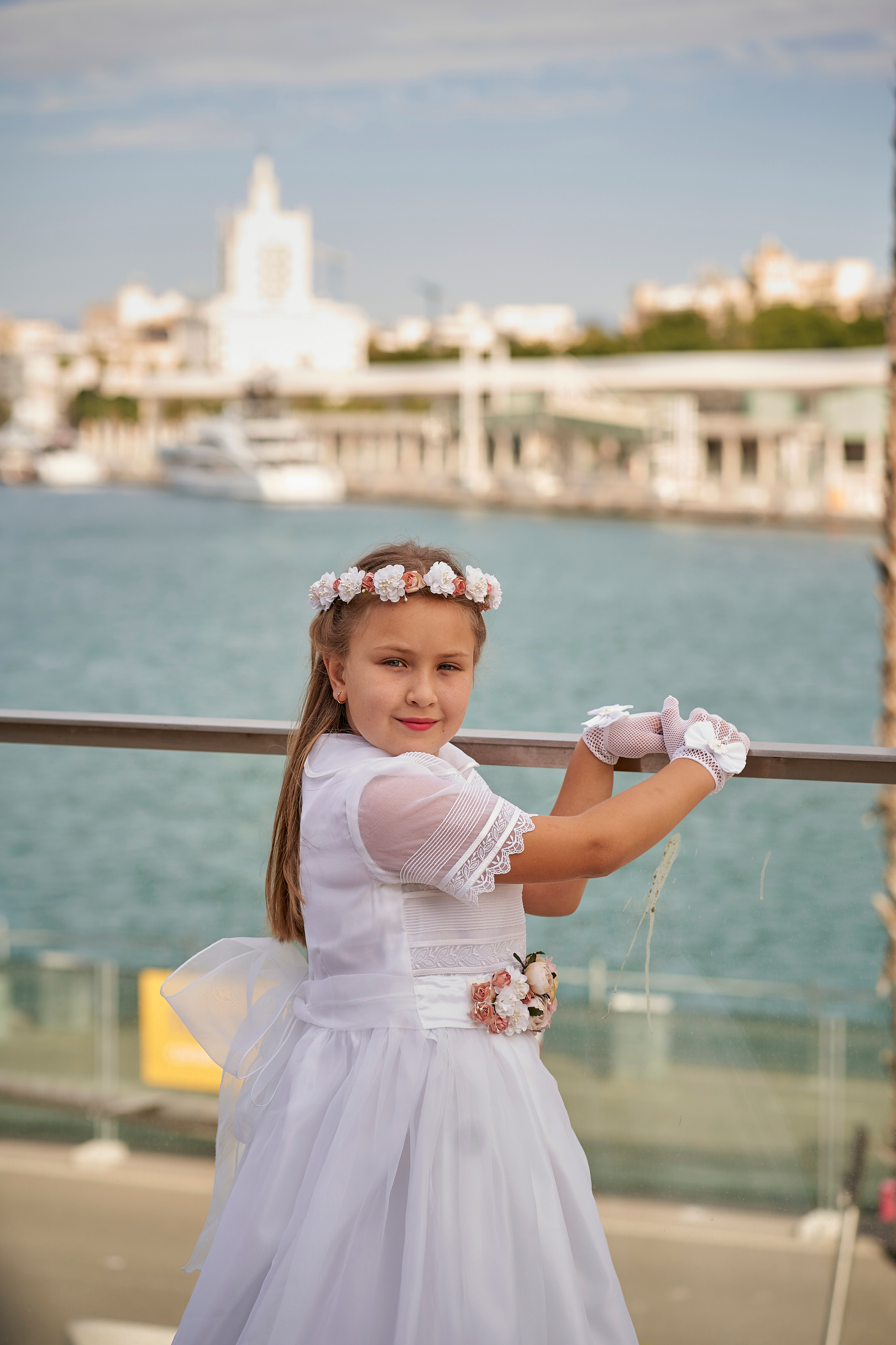 Ilya y Karolina comuñon. Fotógrafo de bodas y familias en España, Málaga, Marbella