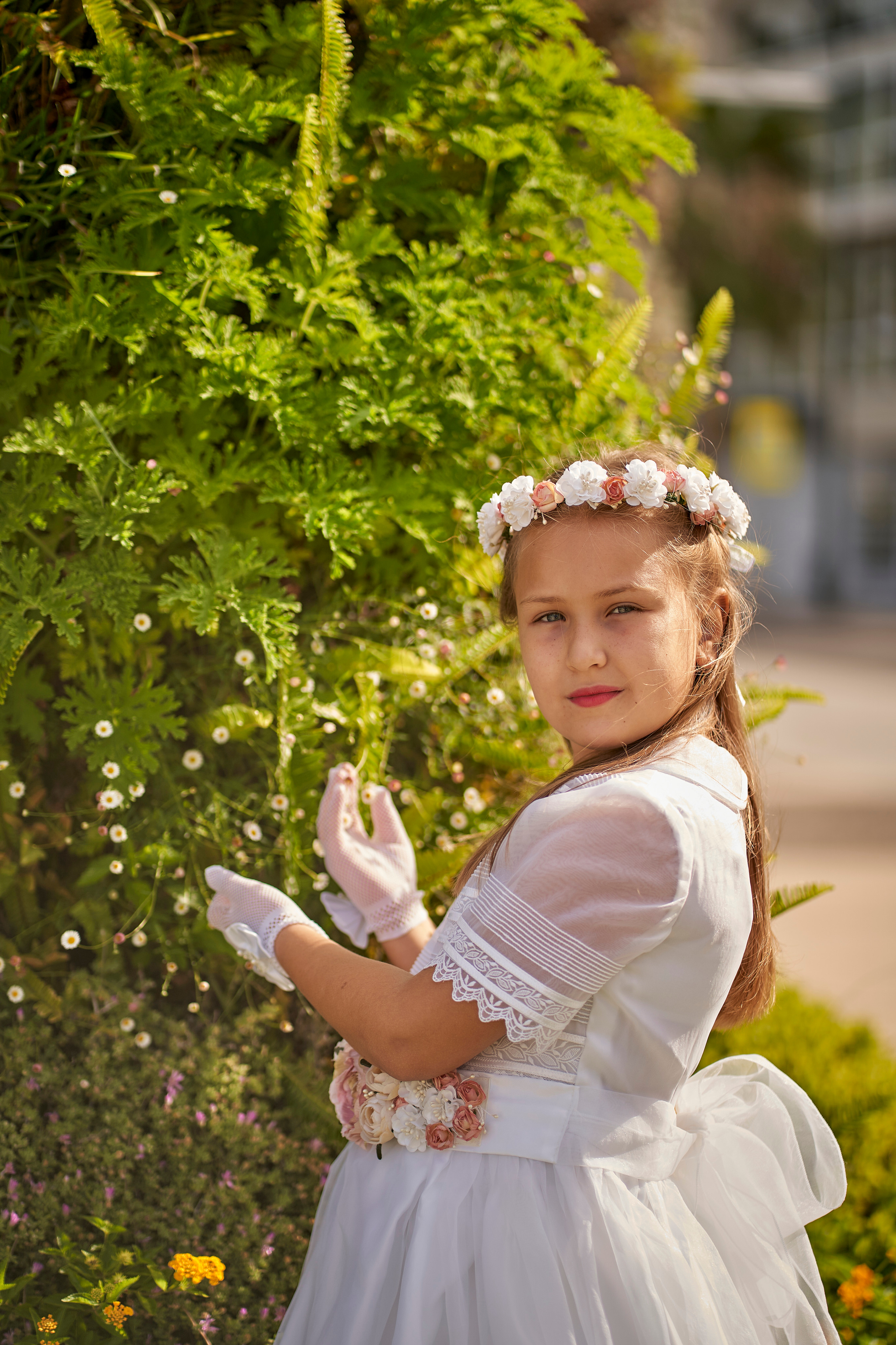 Ilya y Karolina comuñon. Fotógrafo de bodas y familias en España, Málaga, Marbella
