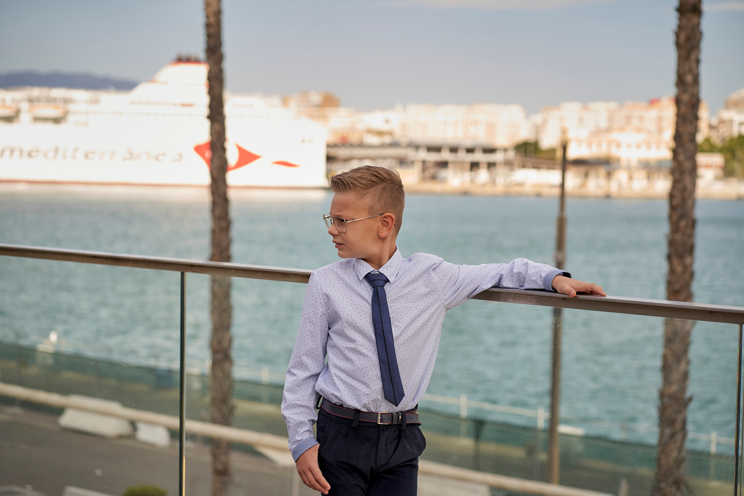 Ilya y Karolina comuñon. Fotógrafo de bodas y familias en España, Málaga, Marbella