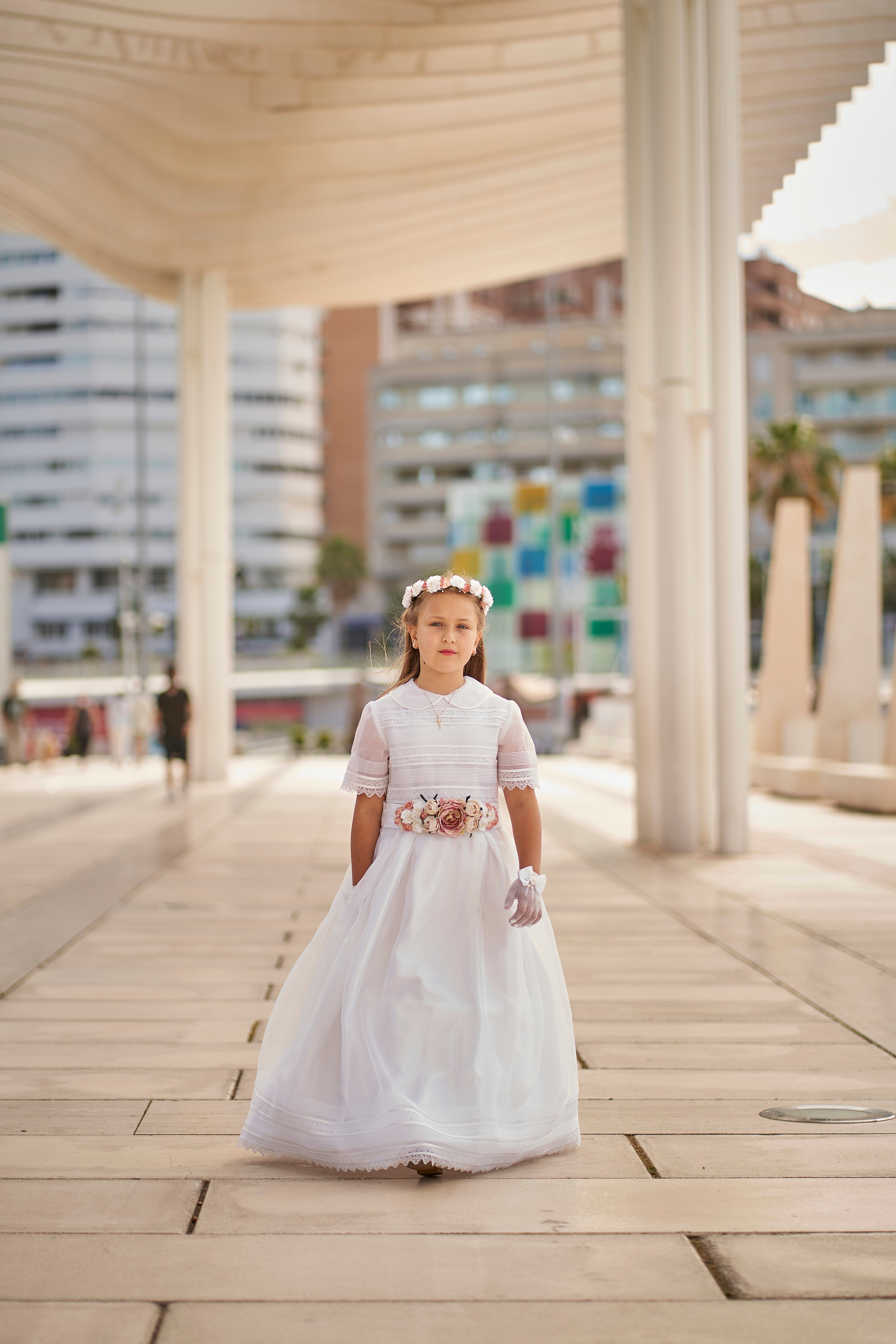 Ilya y Karolina comuñon. Fotógrafo de bodas y familias en España, Málaga, Marbella