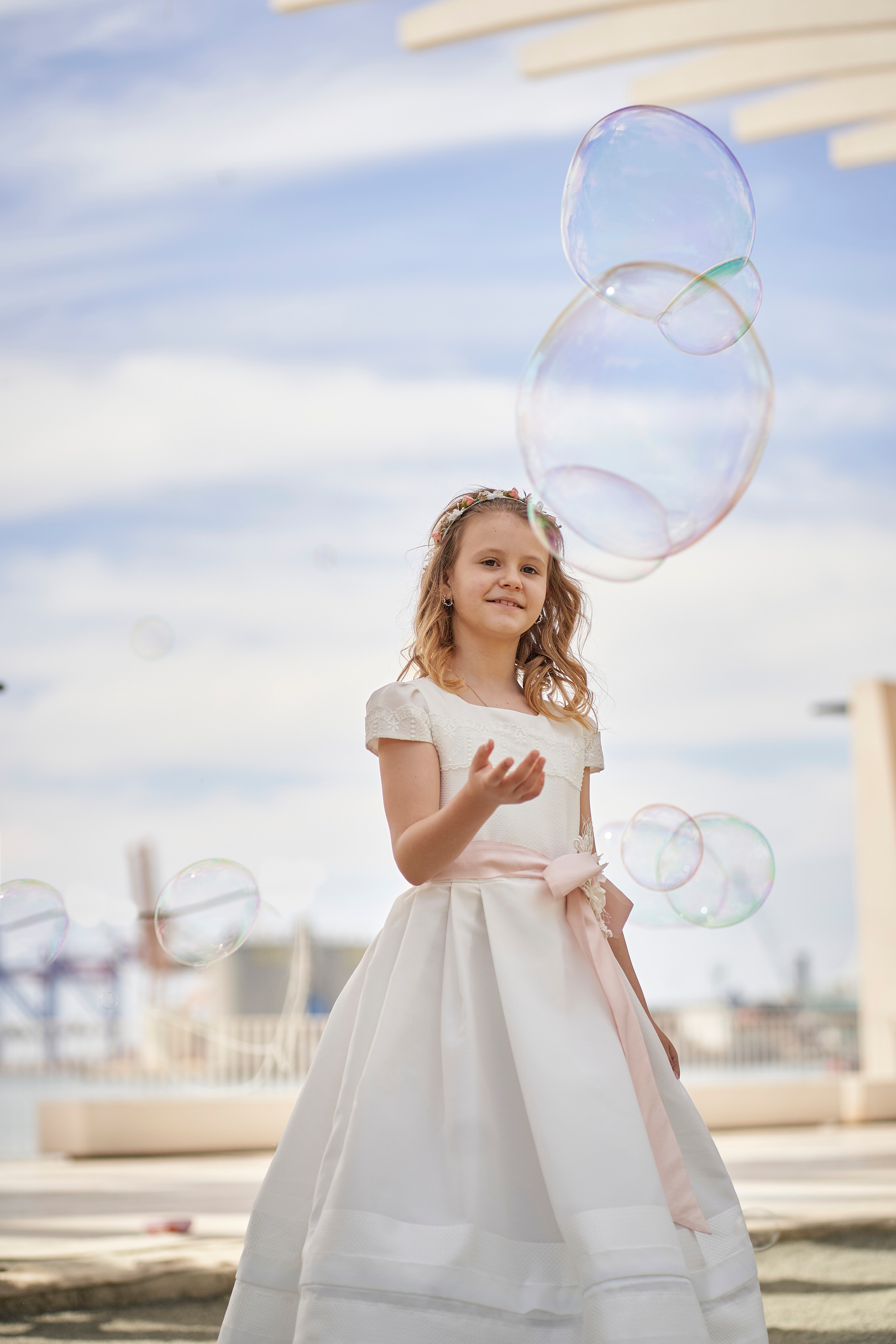 Sesion Emily comunion. Fotógrafo de bodas y familias en España, Málaga, Marbella