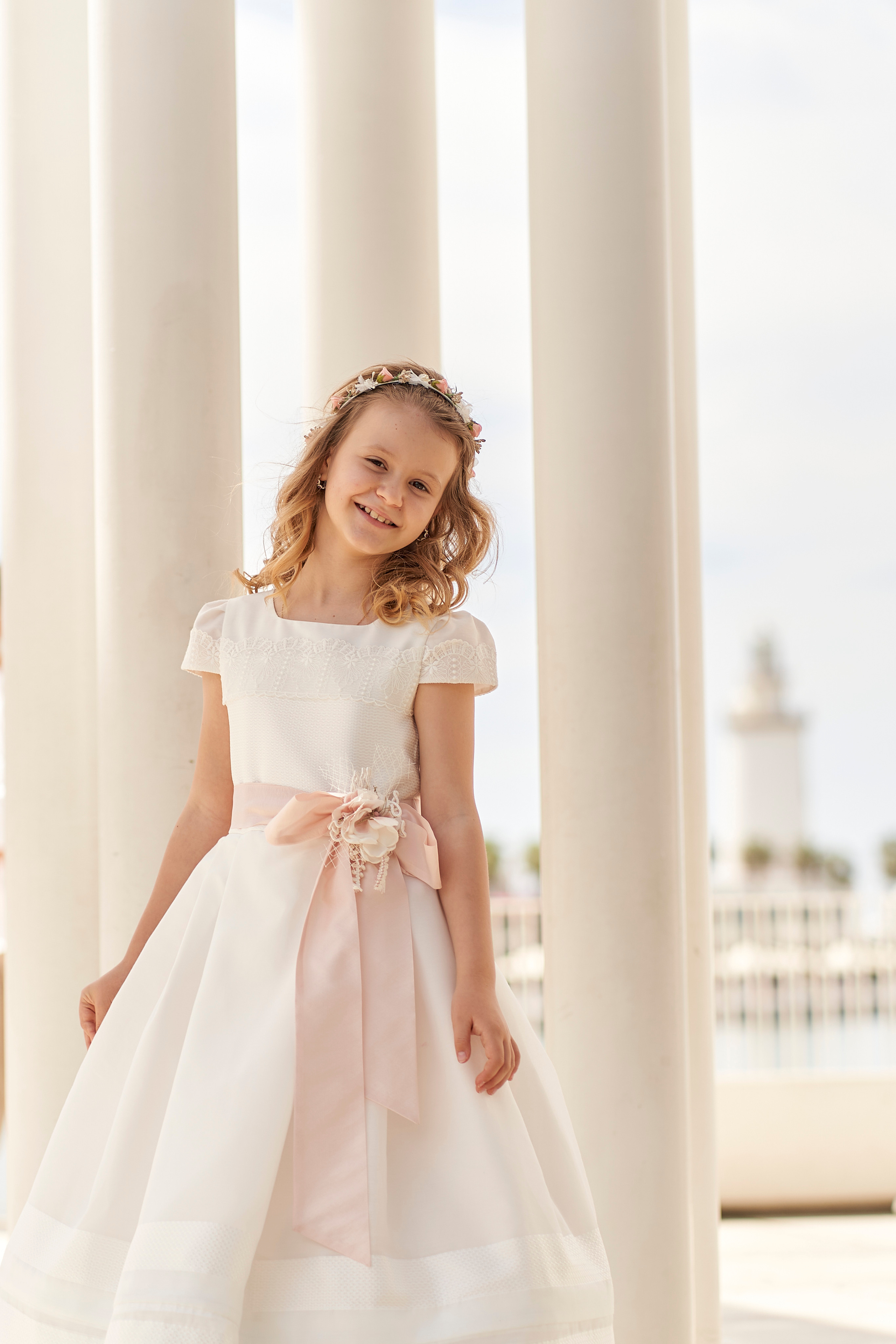 Sesion Emily comunion. Fotógrafo de bodas y familias en España, Málaga, Marbella