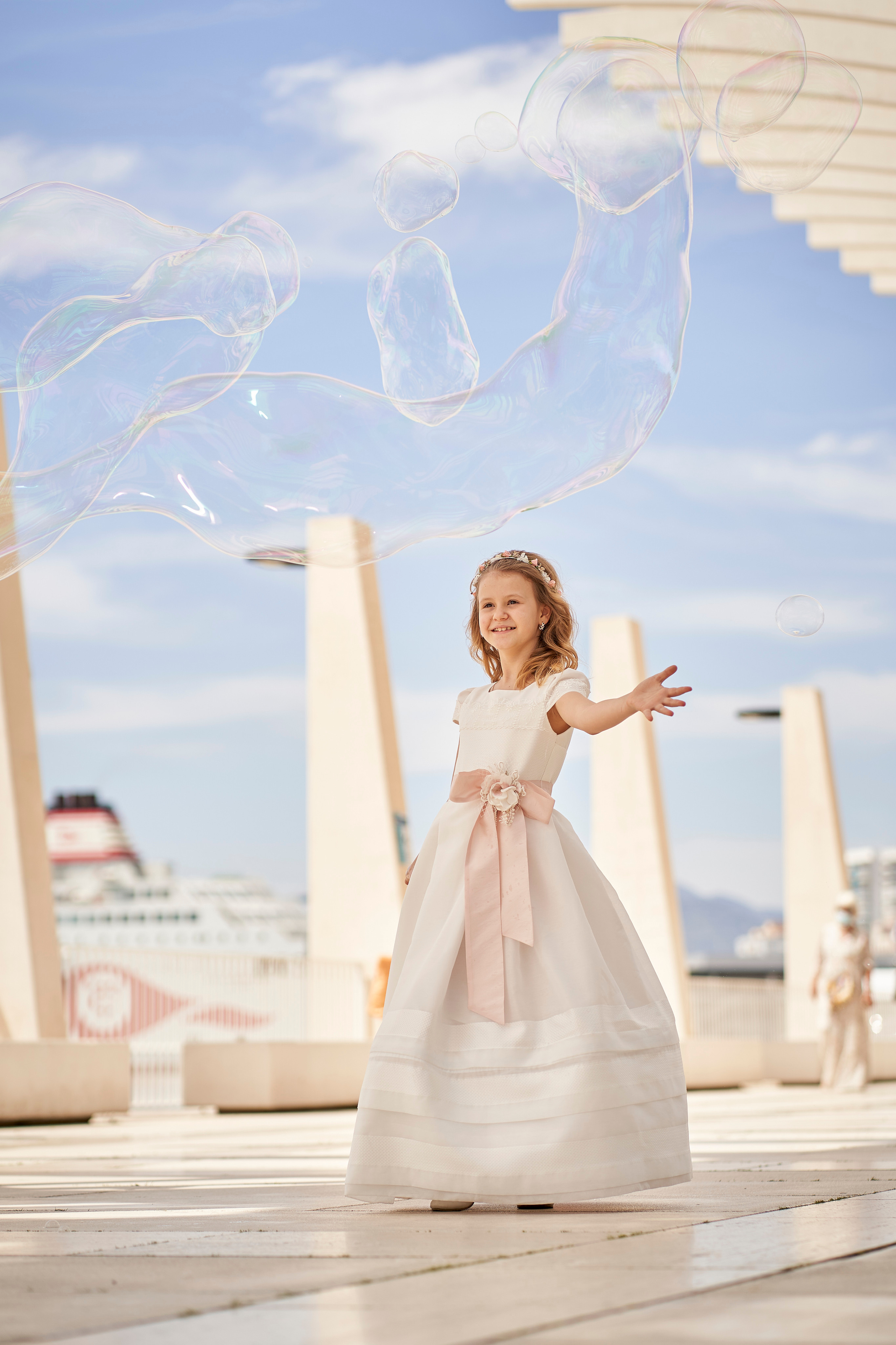 Sesion Emily comunion. Fotógrafo de bodas y familias en España, Málaga, Marbella