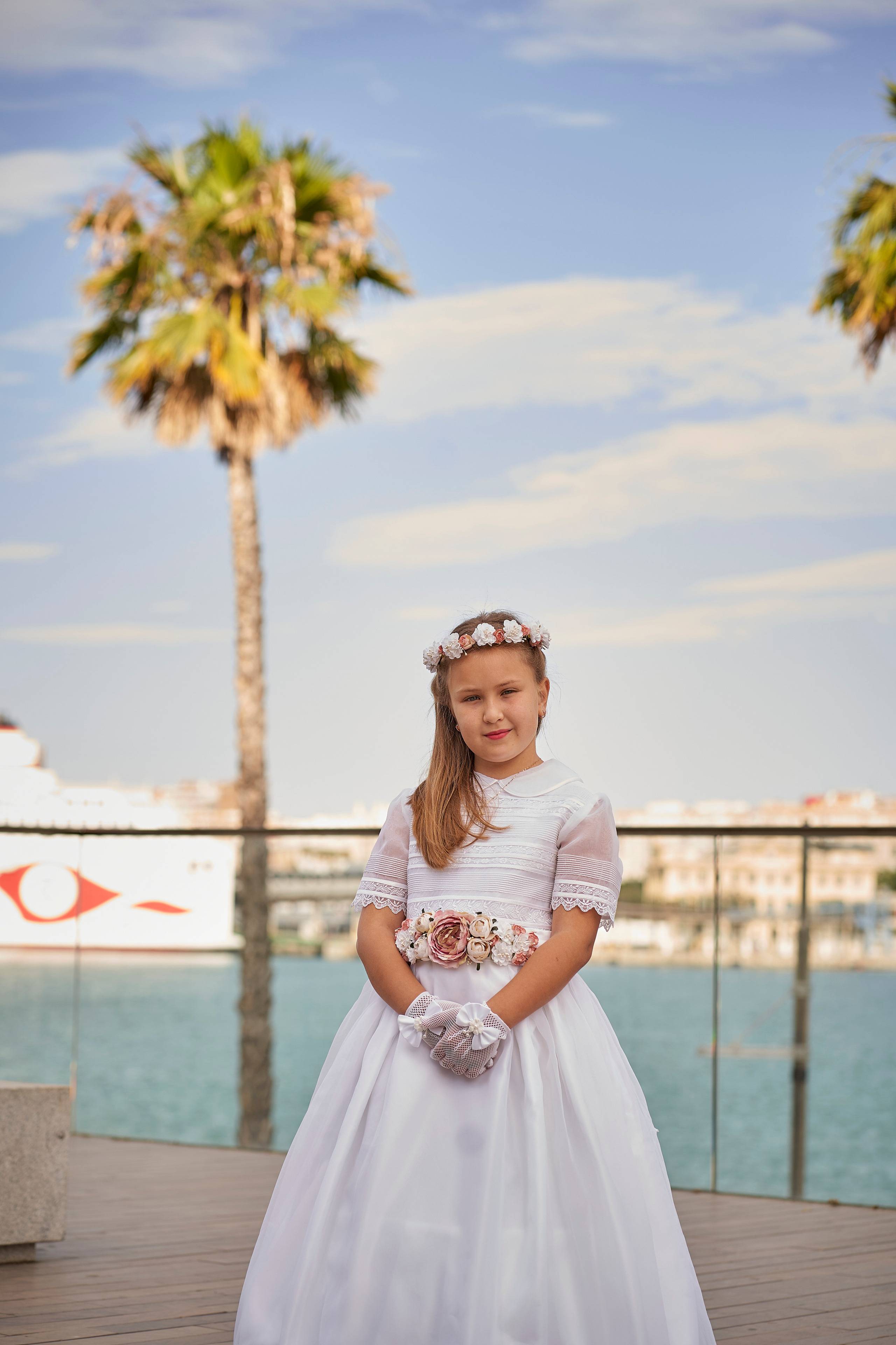 Ilya y Karolina comuñon. Fotógrafo de bodas y familias en España, Málaga, Marbella