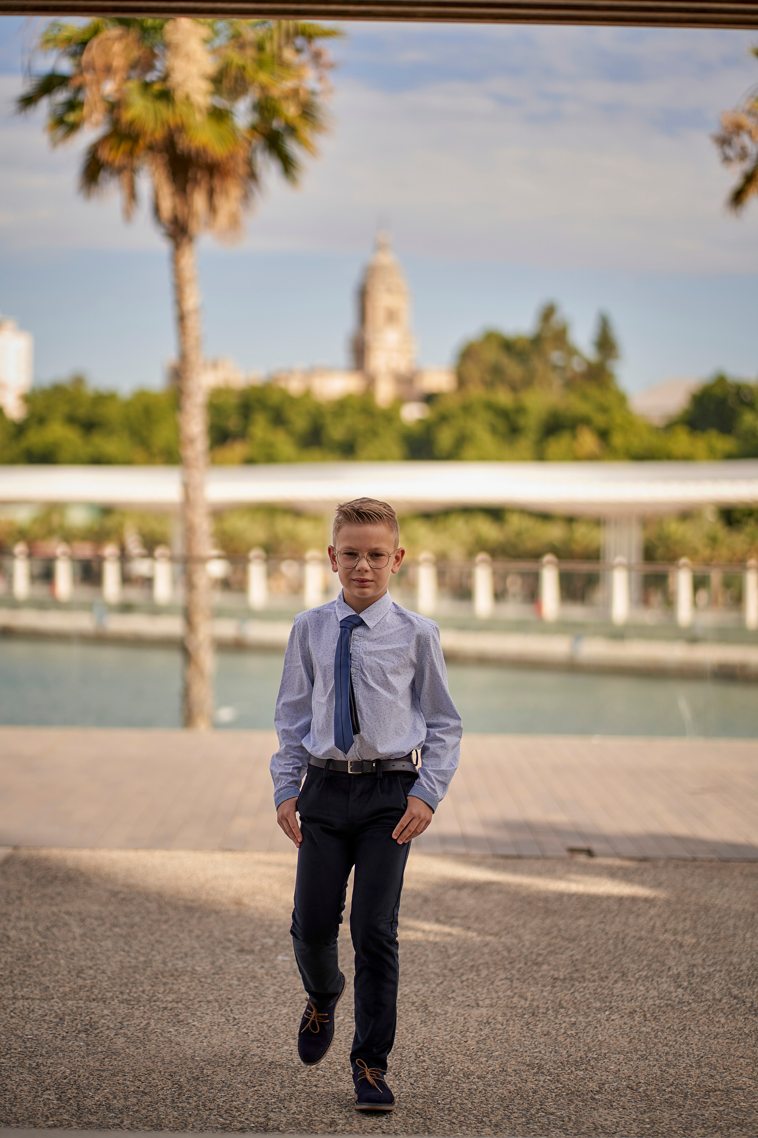 Ilya y Karolina comuñon. Fotógrafo de bodas y familias en España, Málaga, Marbella