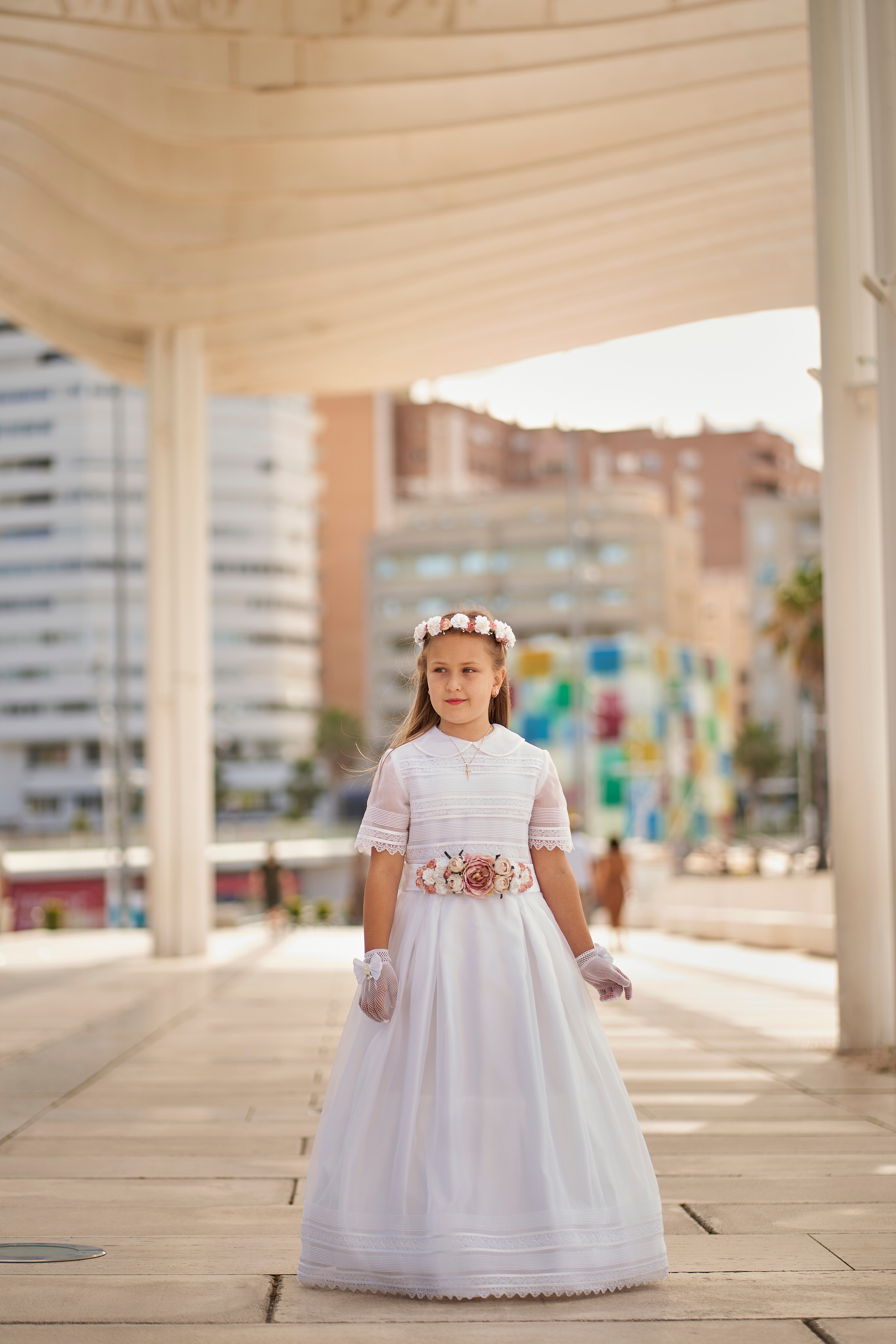 Ilya y Karolina comuñon. Fotógrafo de bodas y familias en España, Málaga, Marbella