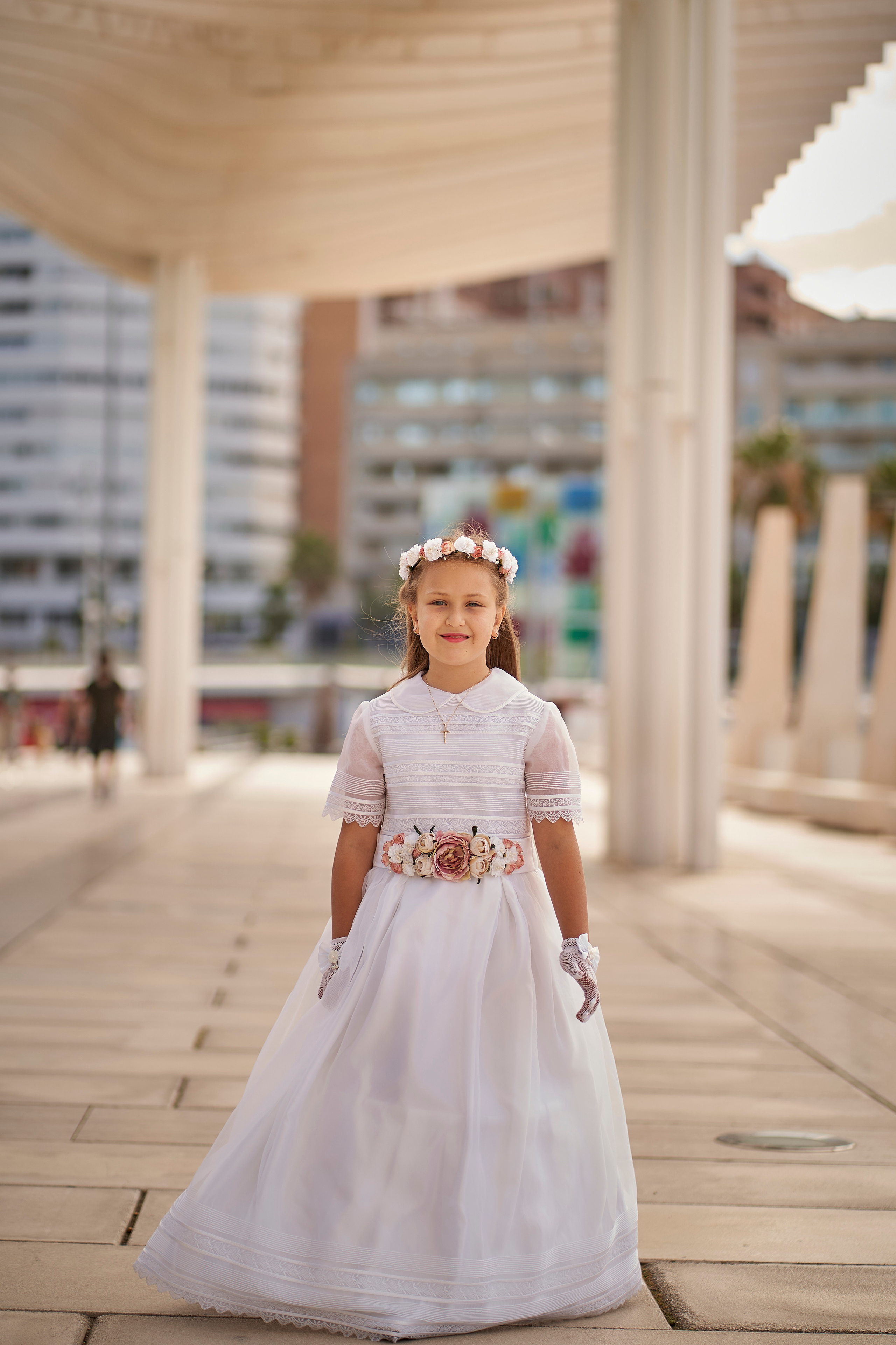 Ilya y Karolina comuñon. Fotógrafo de bodas y familias en España, Málaga, Marbella