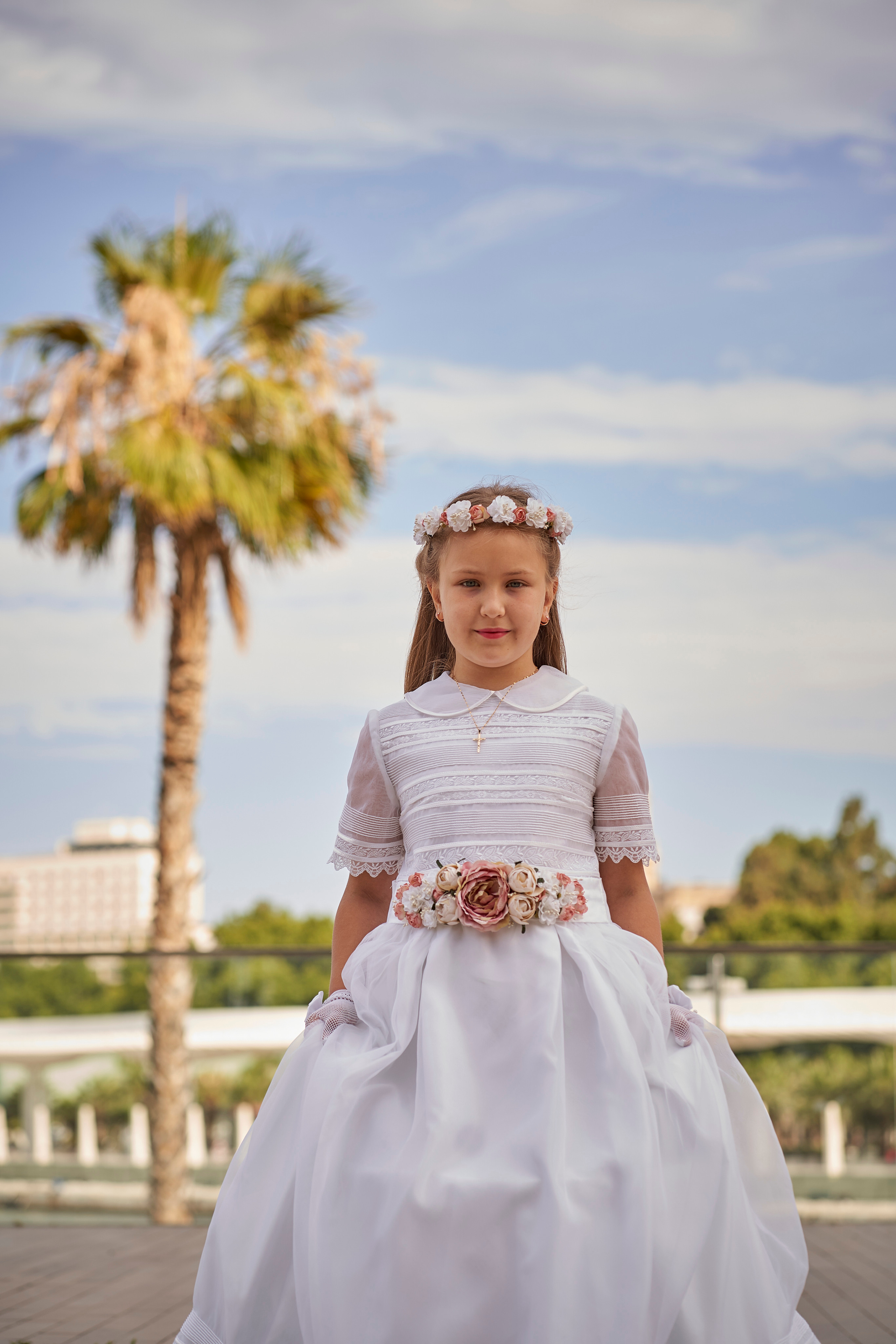 Ilya y Karolina comuñon. Fotógrafo de bodas y familias en España, Málaga, Marbella