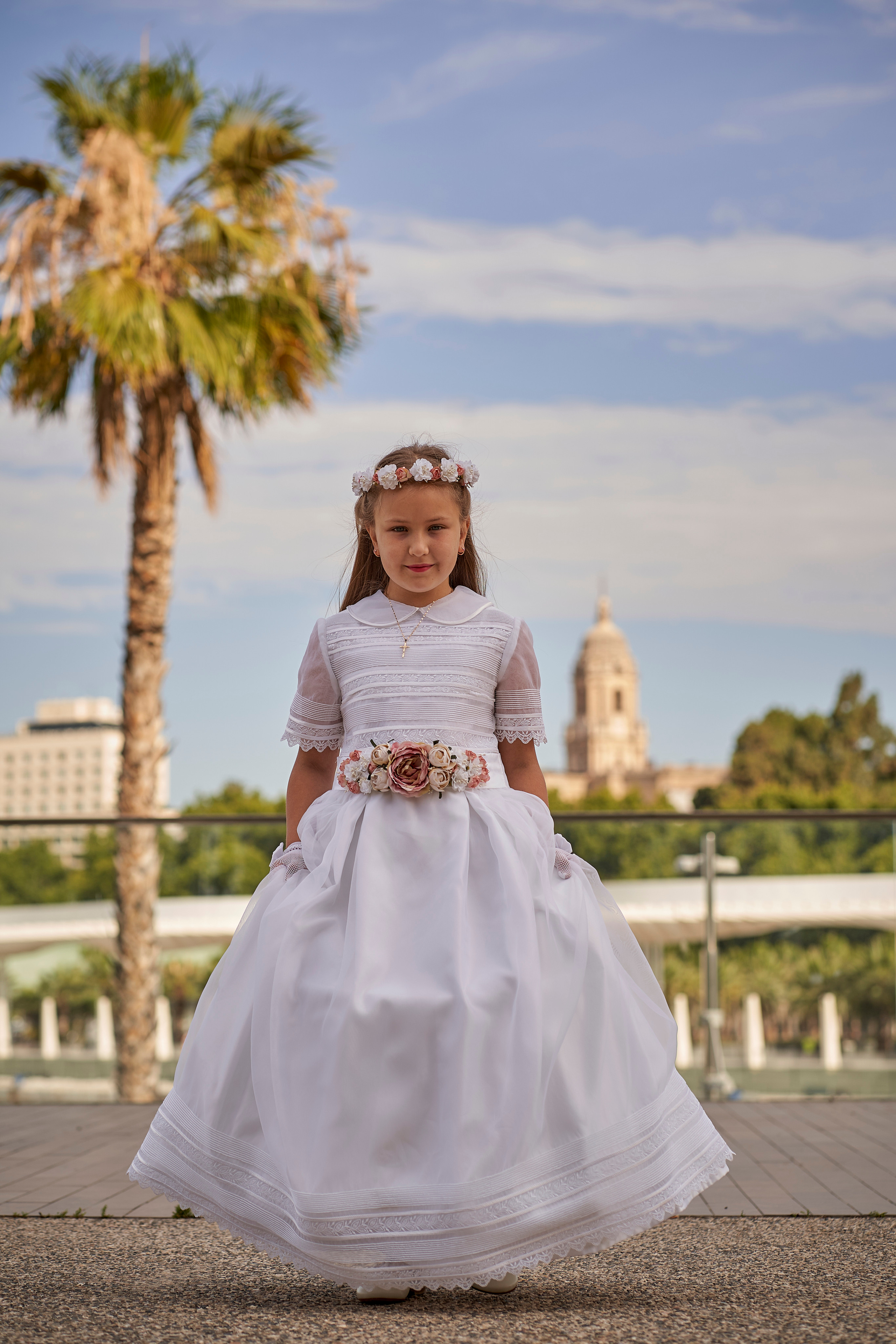 Ilya y Karolina comuñon. Fotógrafo de bodas y familias en España, Málaga, Marbella