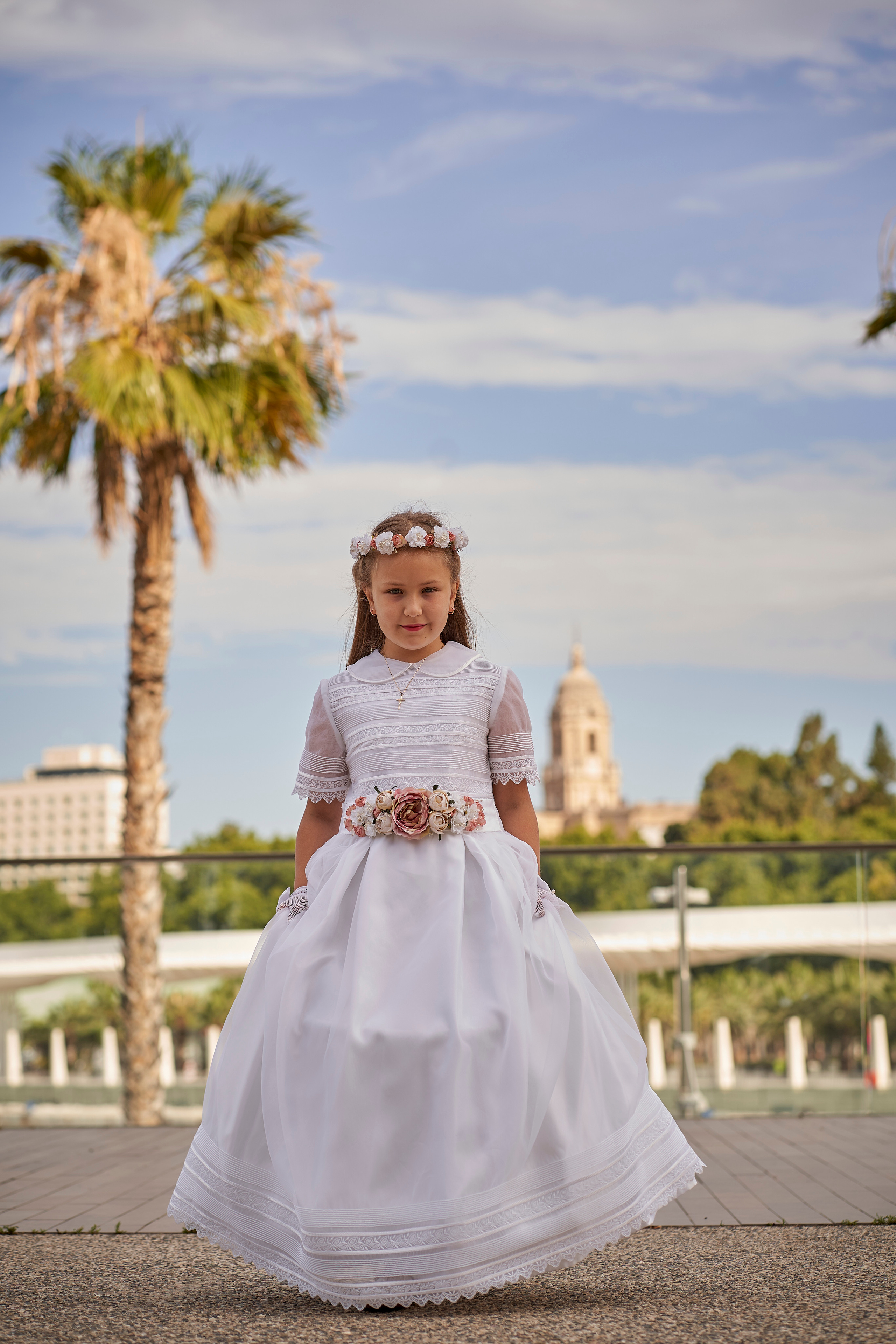 Ilya y Karolina comuñon. Fotógrafo de bodas y familias en España, Málaga, Marbella