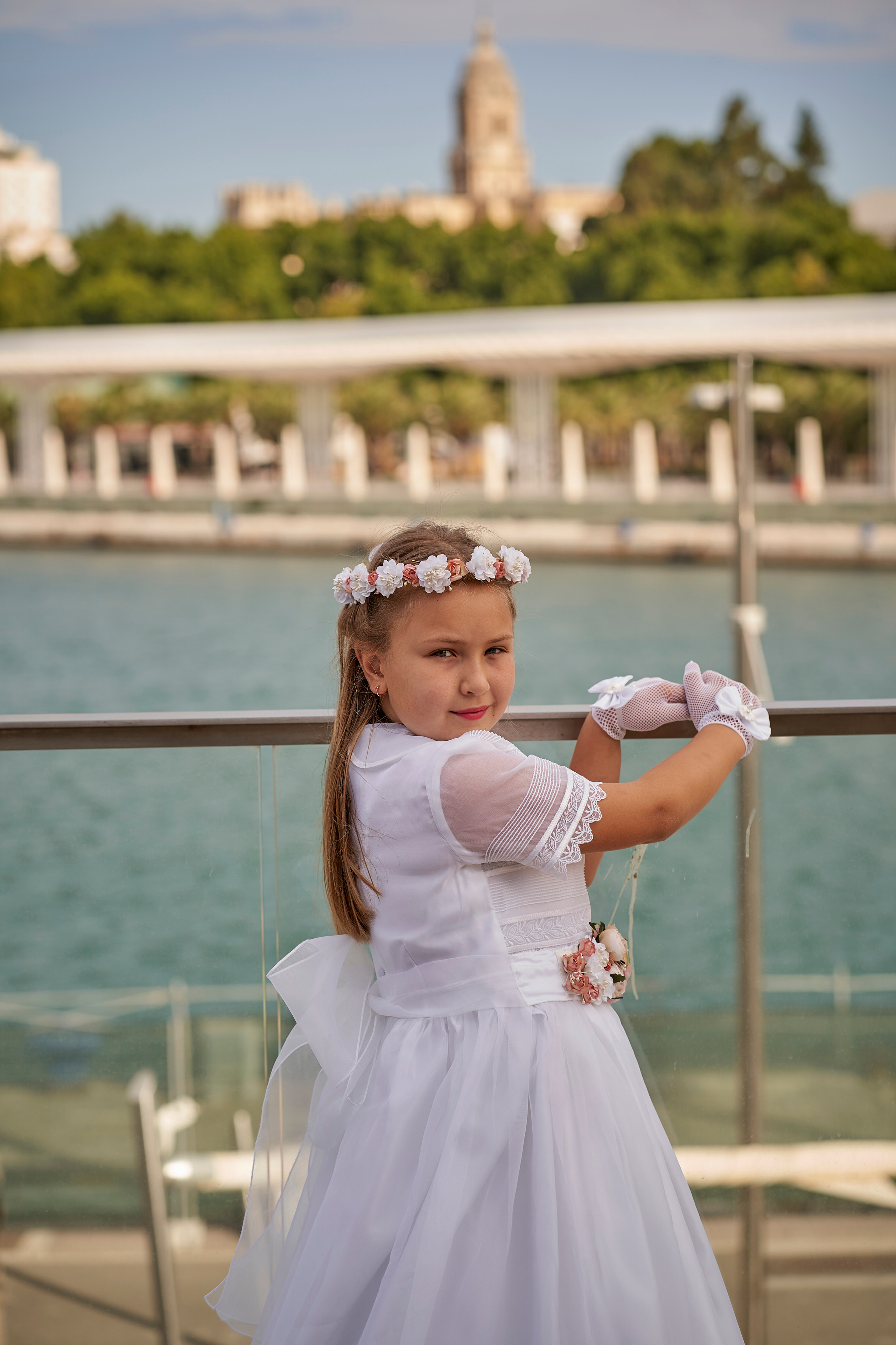 Ilya y Karolina comuñon. Fotógrafo de bodas y familias en España, Málaga, Marbella