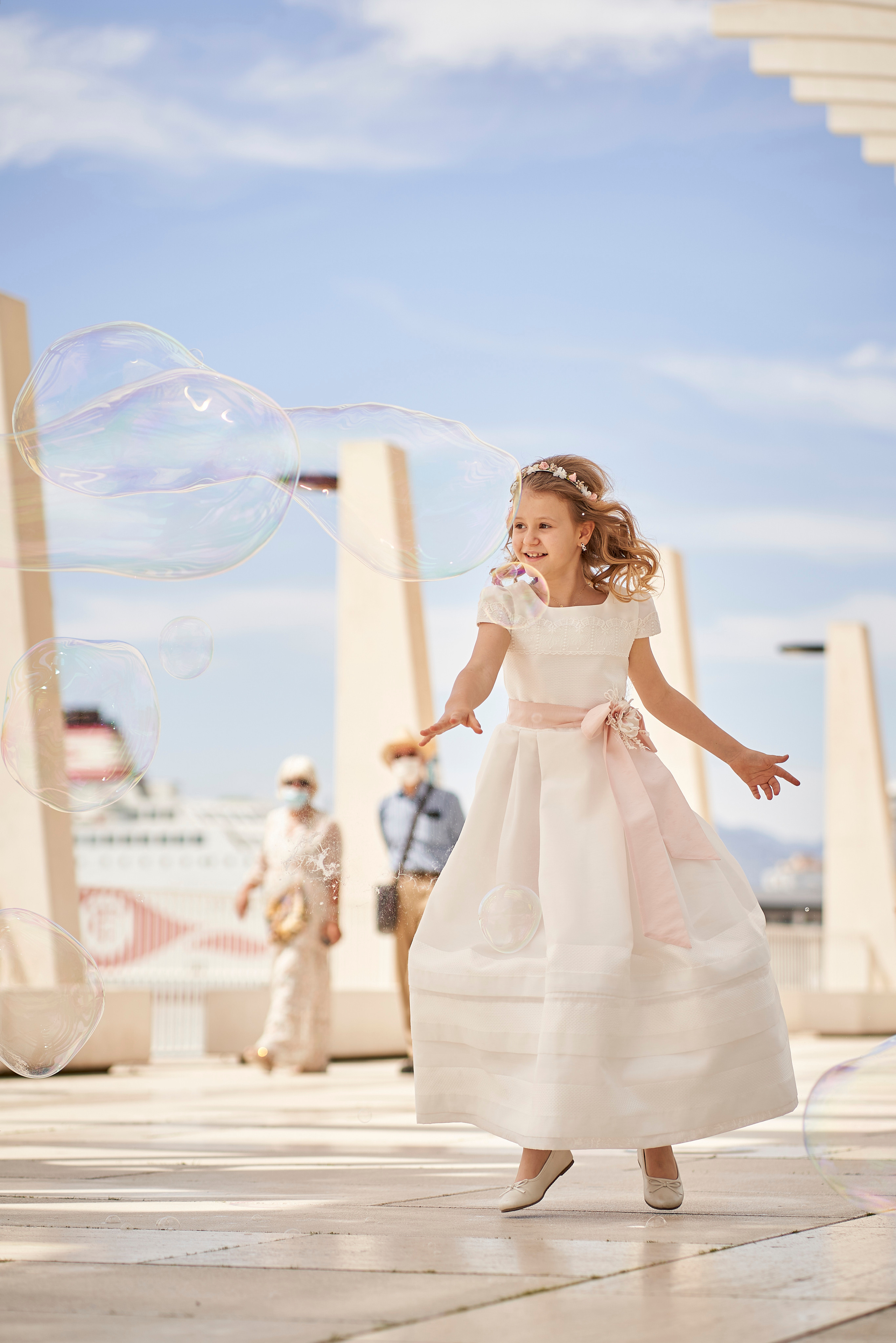 Sesion Emily comunion. Fotógrafo de bodas y familias en España, Málaga, Marbella