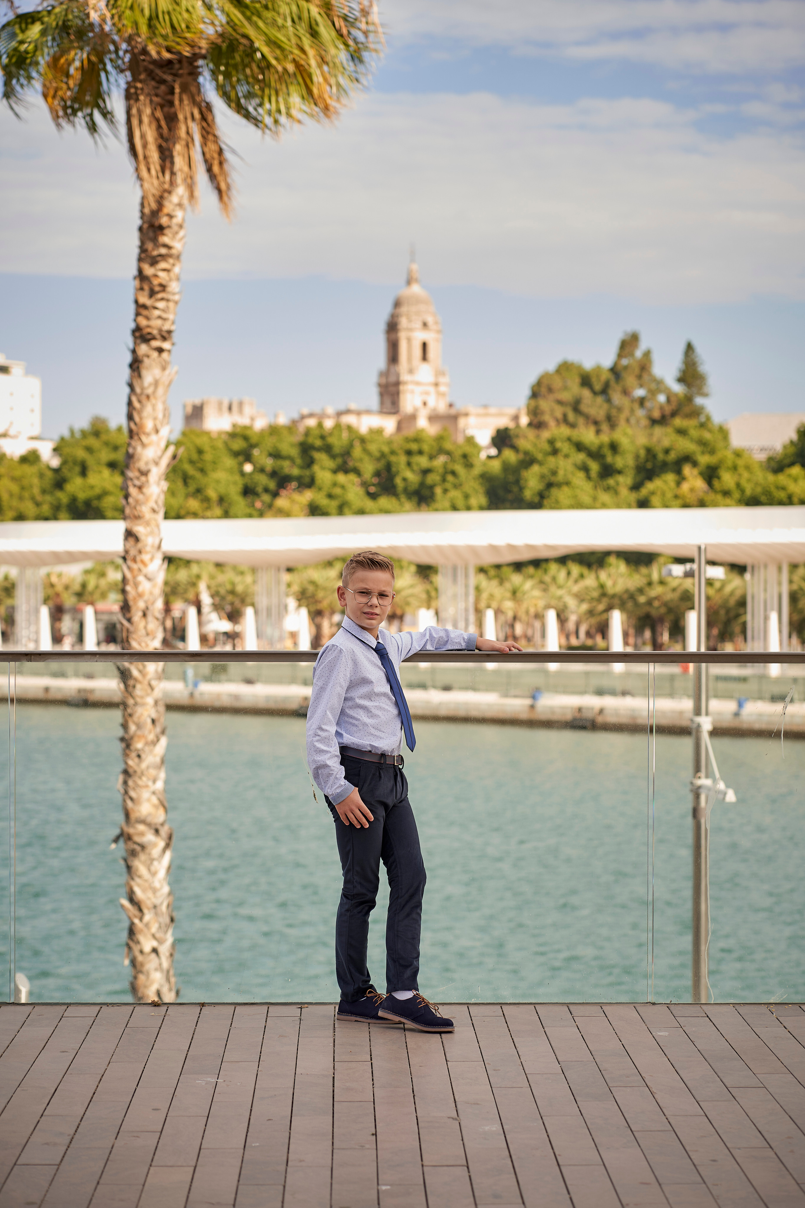 Ilya y Karolina comuñon. Fotógrafo de bodas y familias en España, Málaga, Marbella