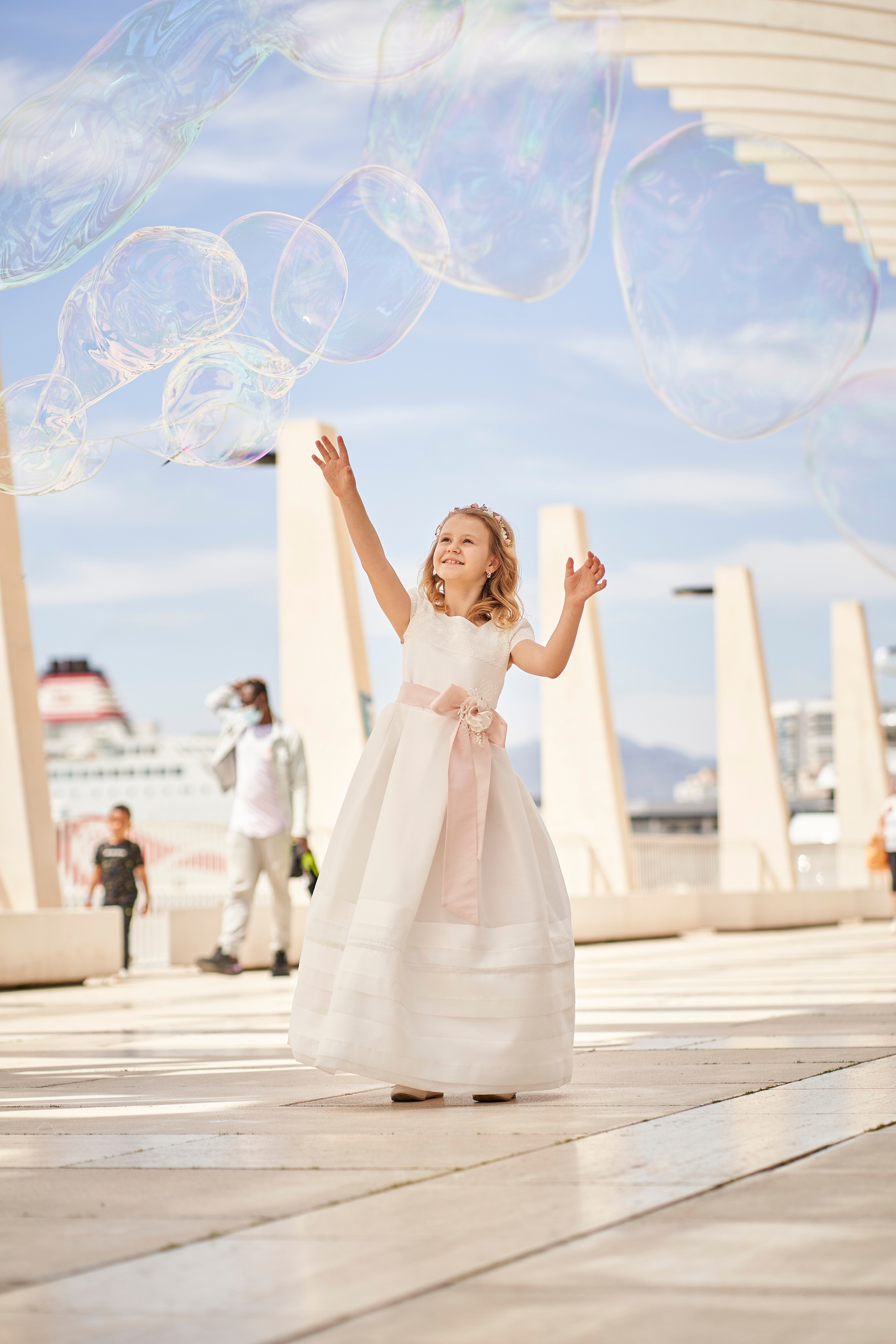Sesion Emily comunion. Fotógrafo de bodas y familias en España, Málaga, Marbella