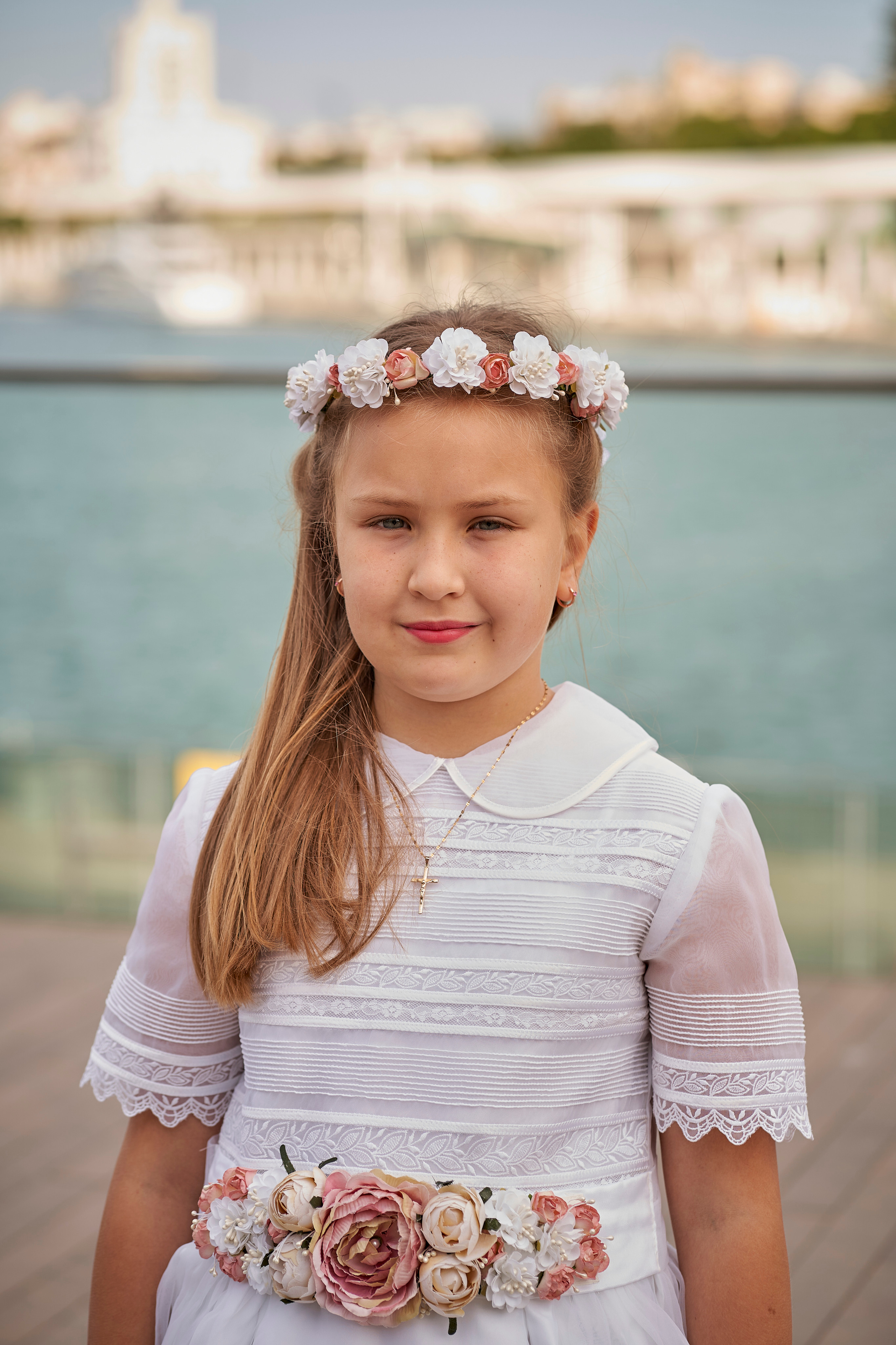 Ilya y Karolina comuñon. Fotógrafo de bodas y familias en España, Málaga, Marbella