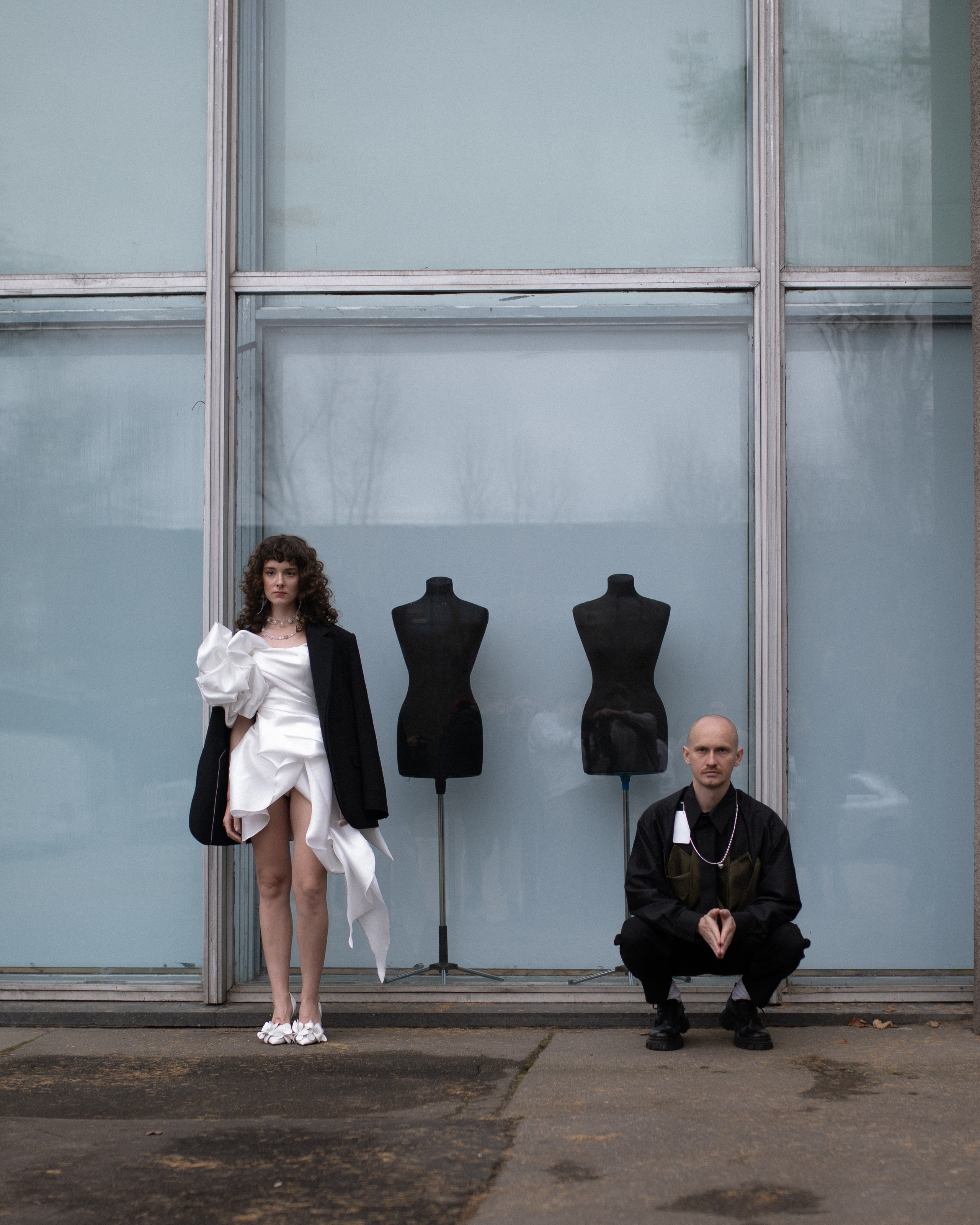 Not mannequins. Wedding and commercial photographer