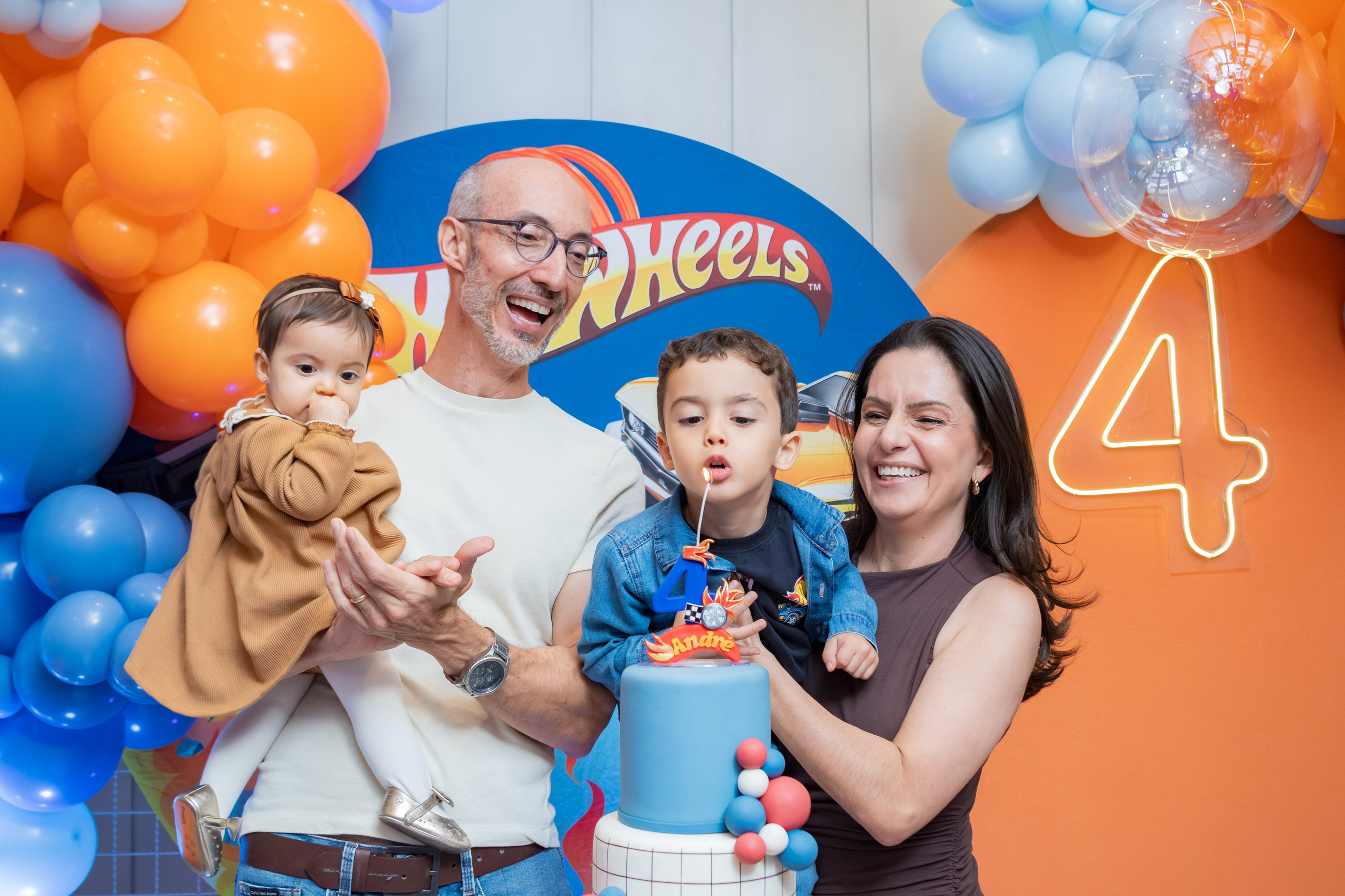 André — Aniversário 4 anos. Principal