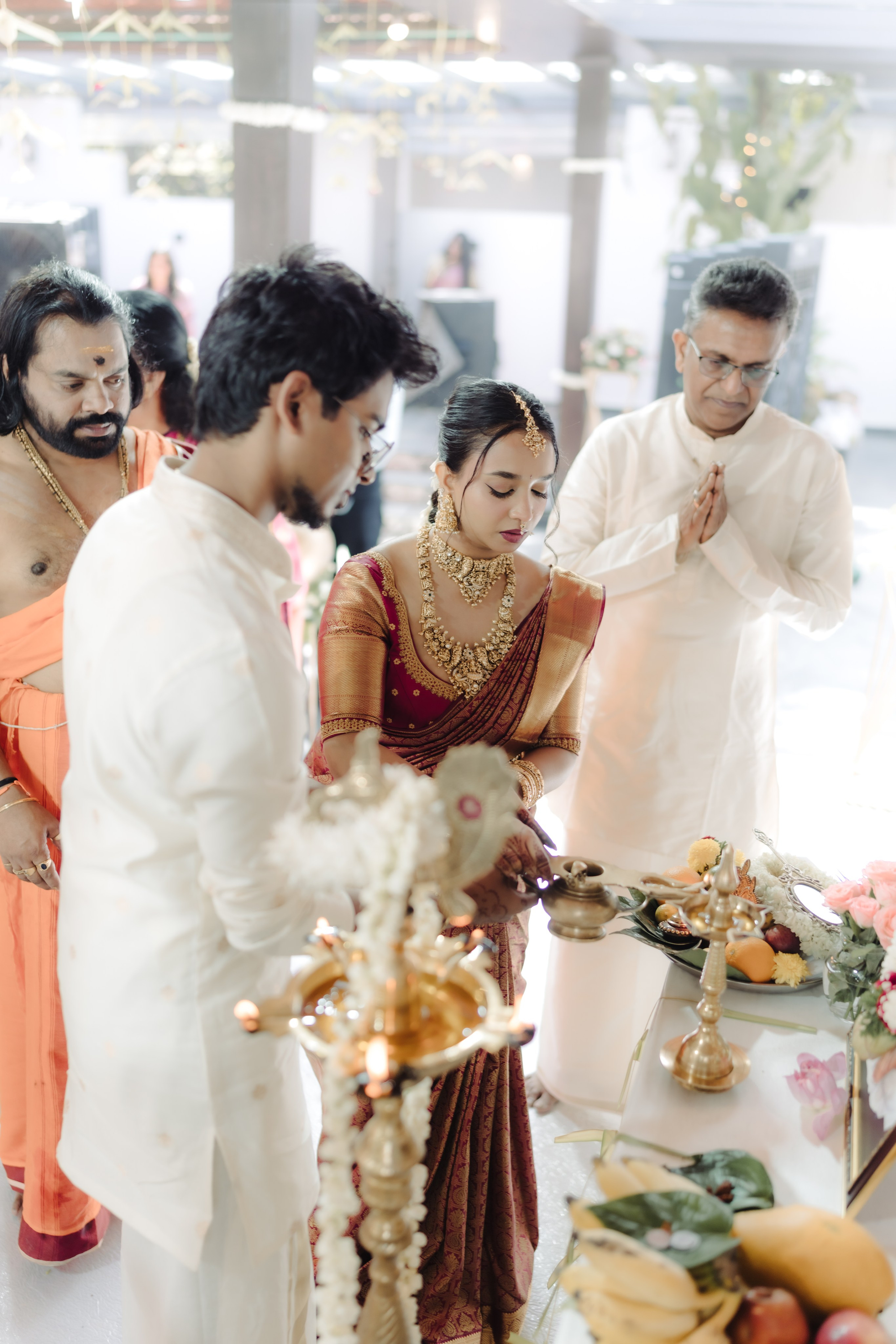 Sai & Amritha’s Kerala Wedding at Lilly Pond, Bangalore | Tales Of You Weddings