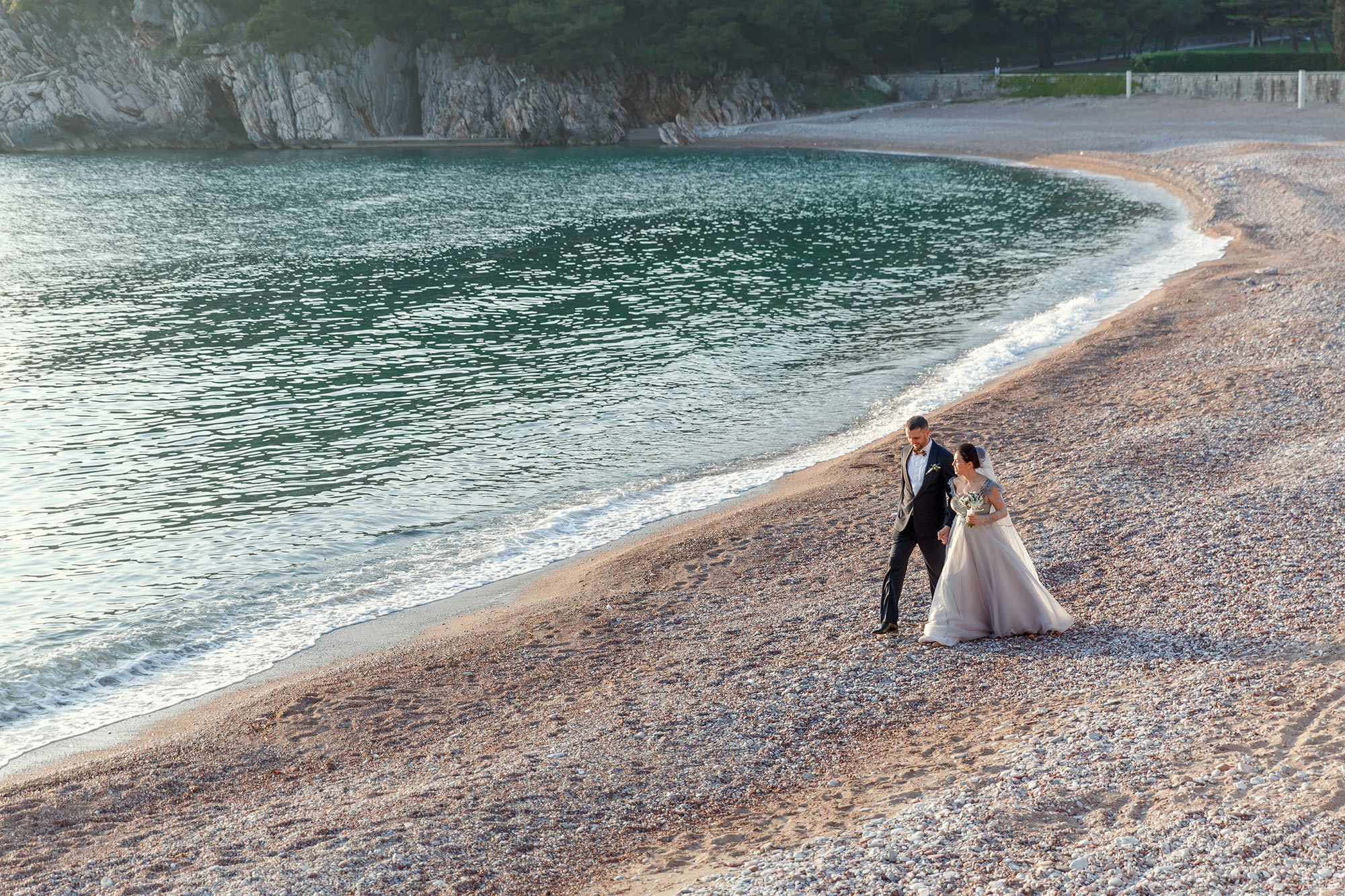 Фотограф в Черногории парк Милочер