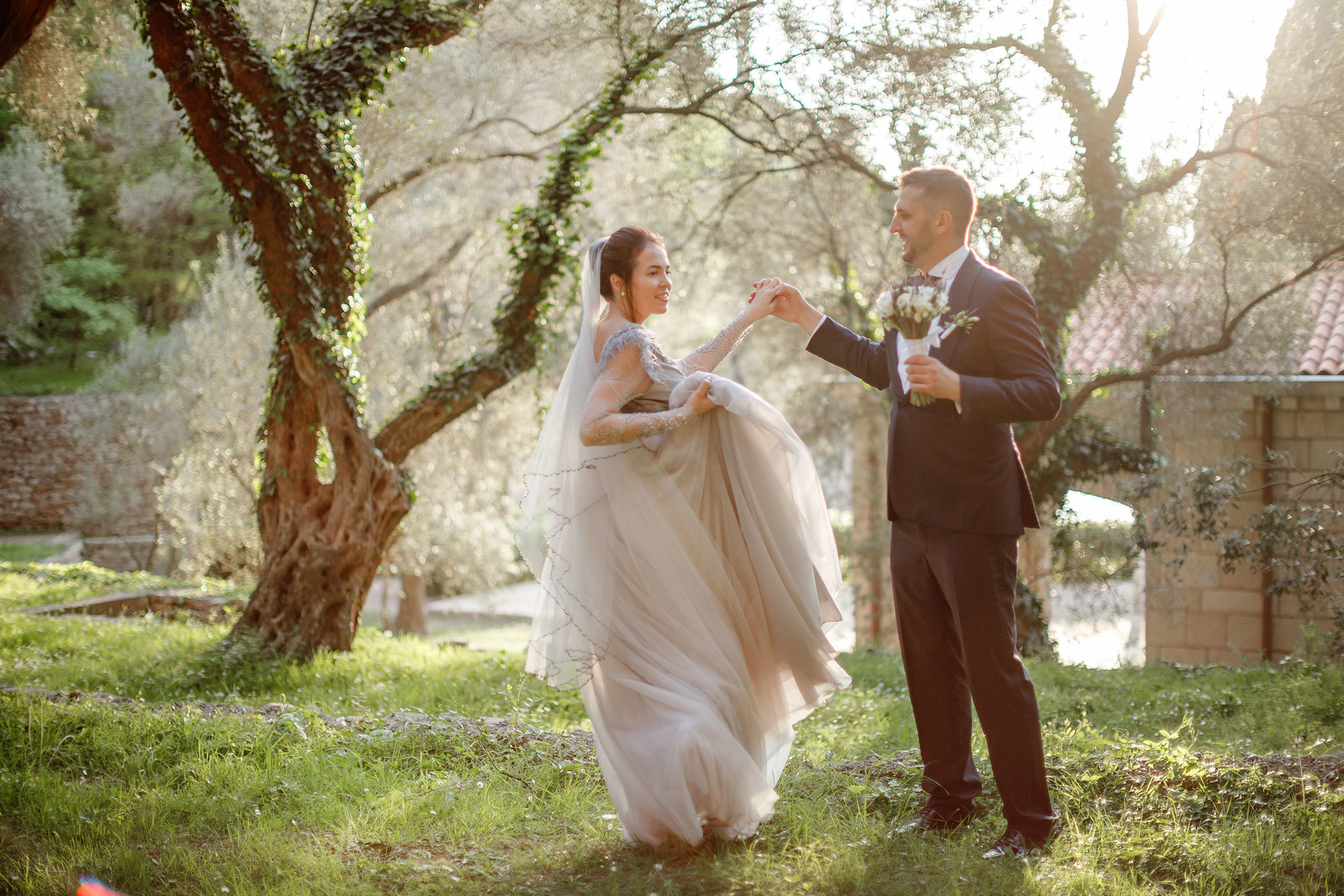 Фотограф в Черногории парк Милочер