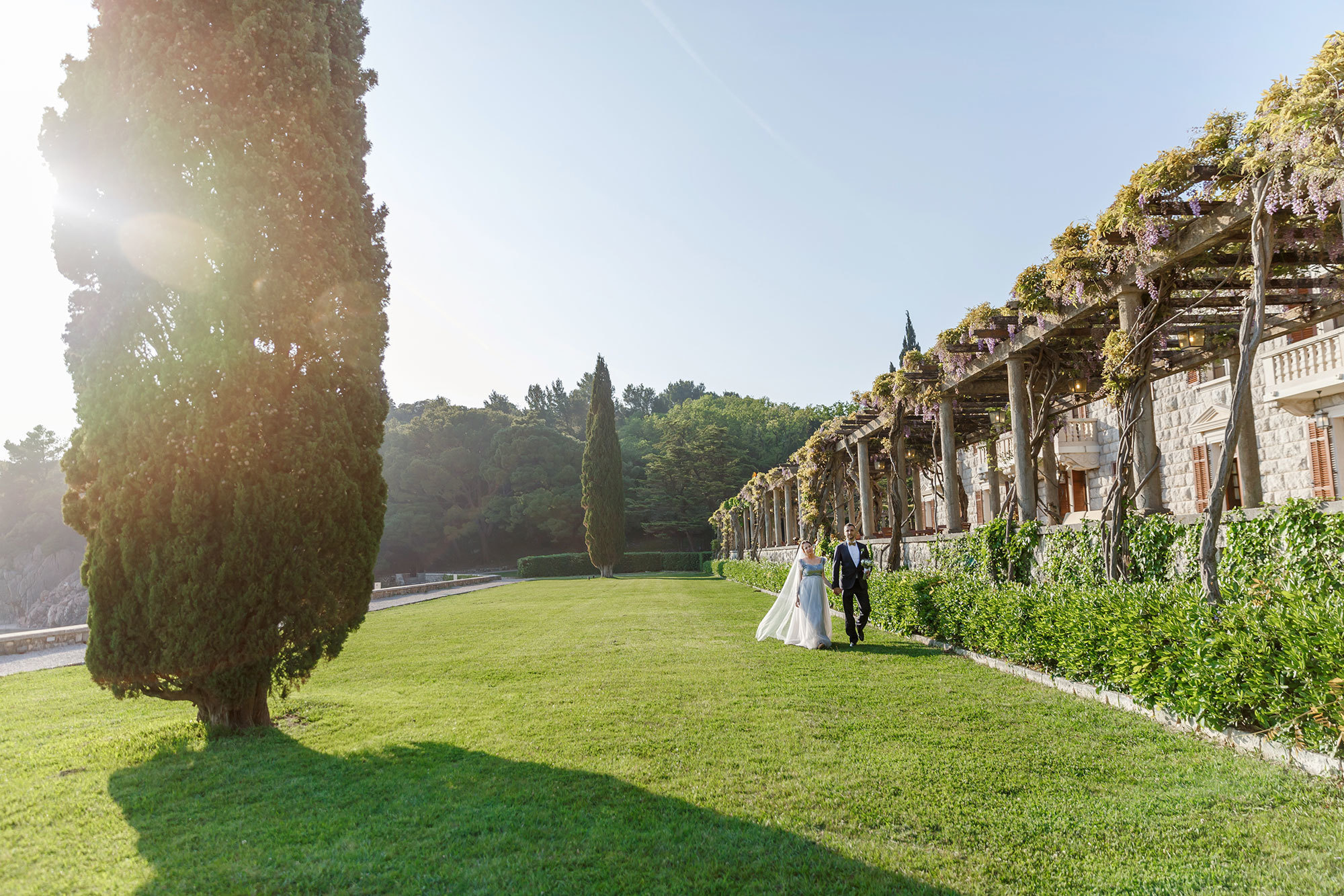 Фотограф в Черногории парк Милочер