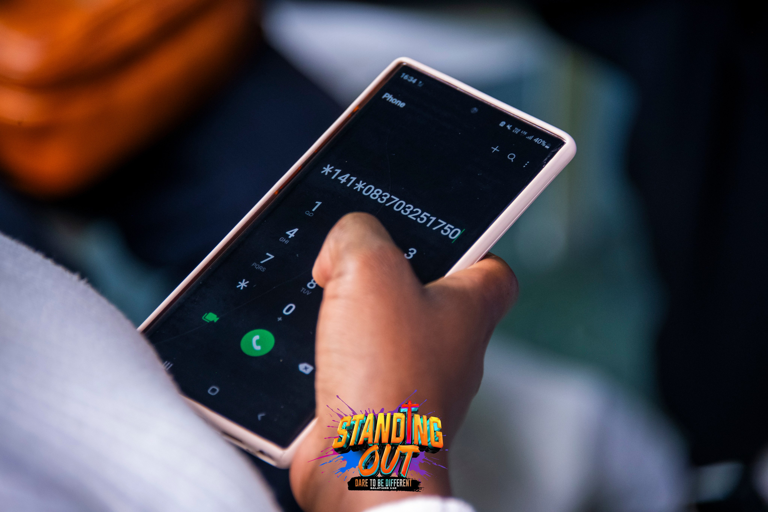 Standing Out Youth Bash. Pastor Morris