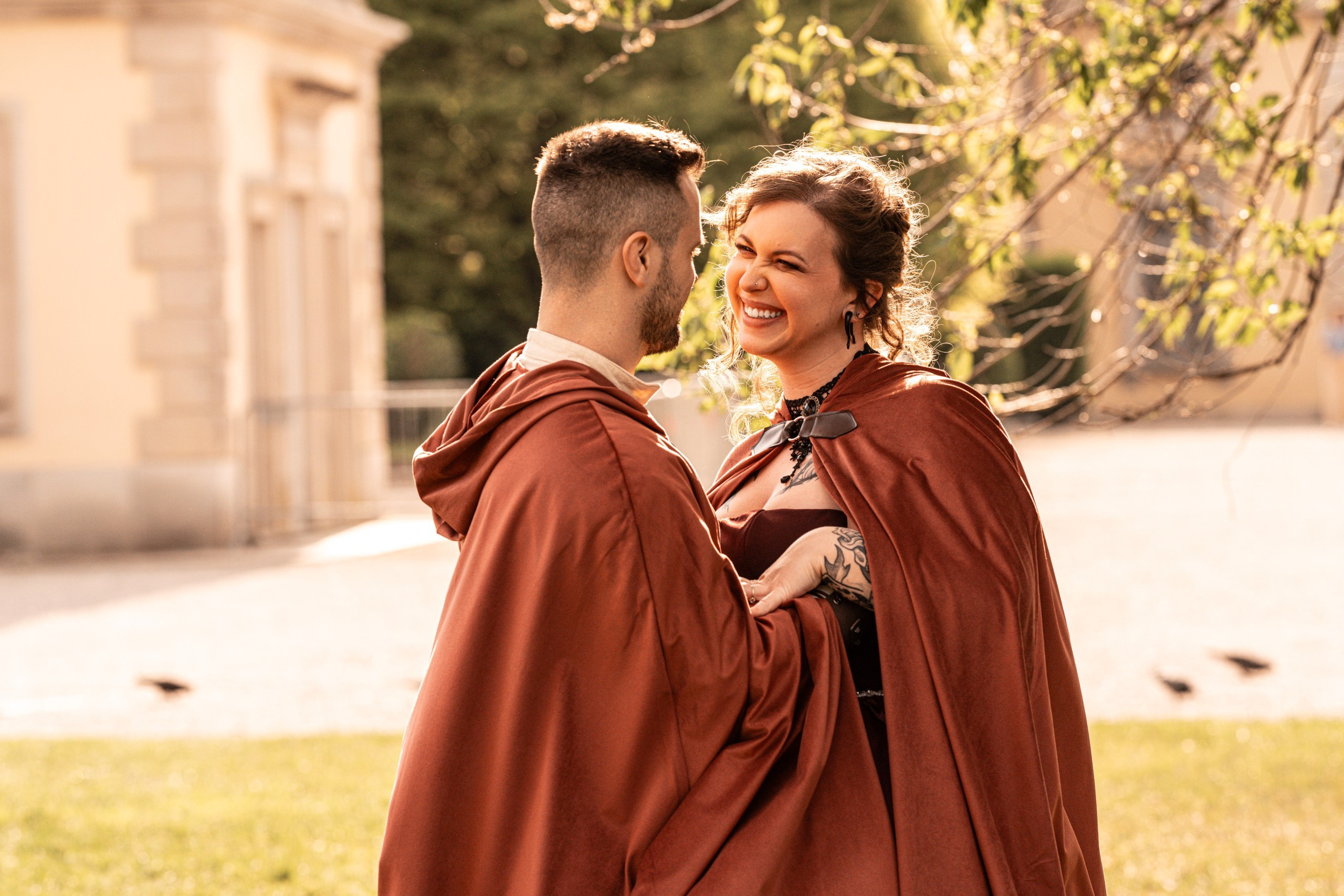 Medieval Love Story. Wedding Photographer Lake Como Ferrari Media Production