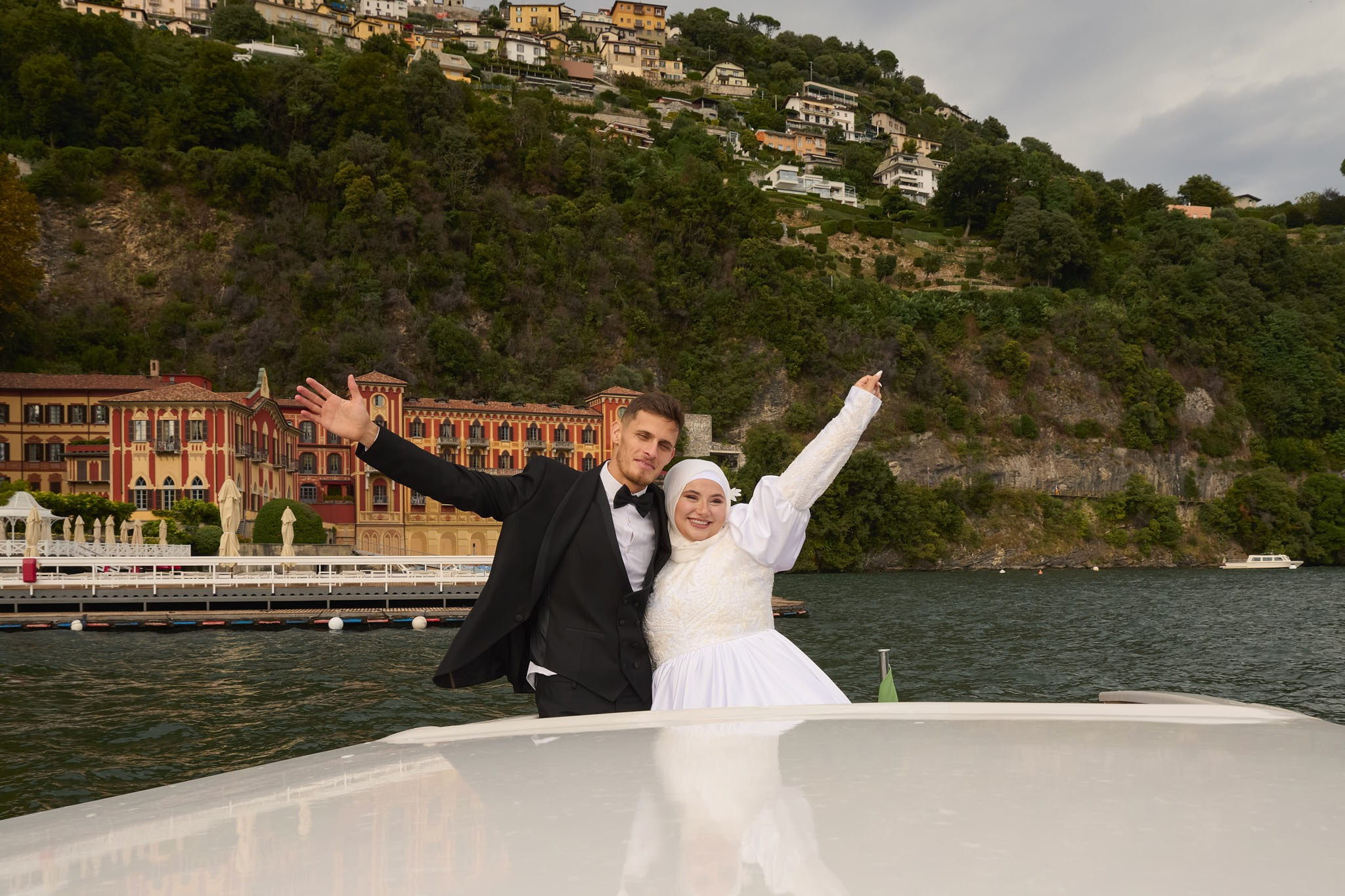 Jasmina & Vale. Fotografo matrimonio Lago di Como Ferrari Media Production