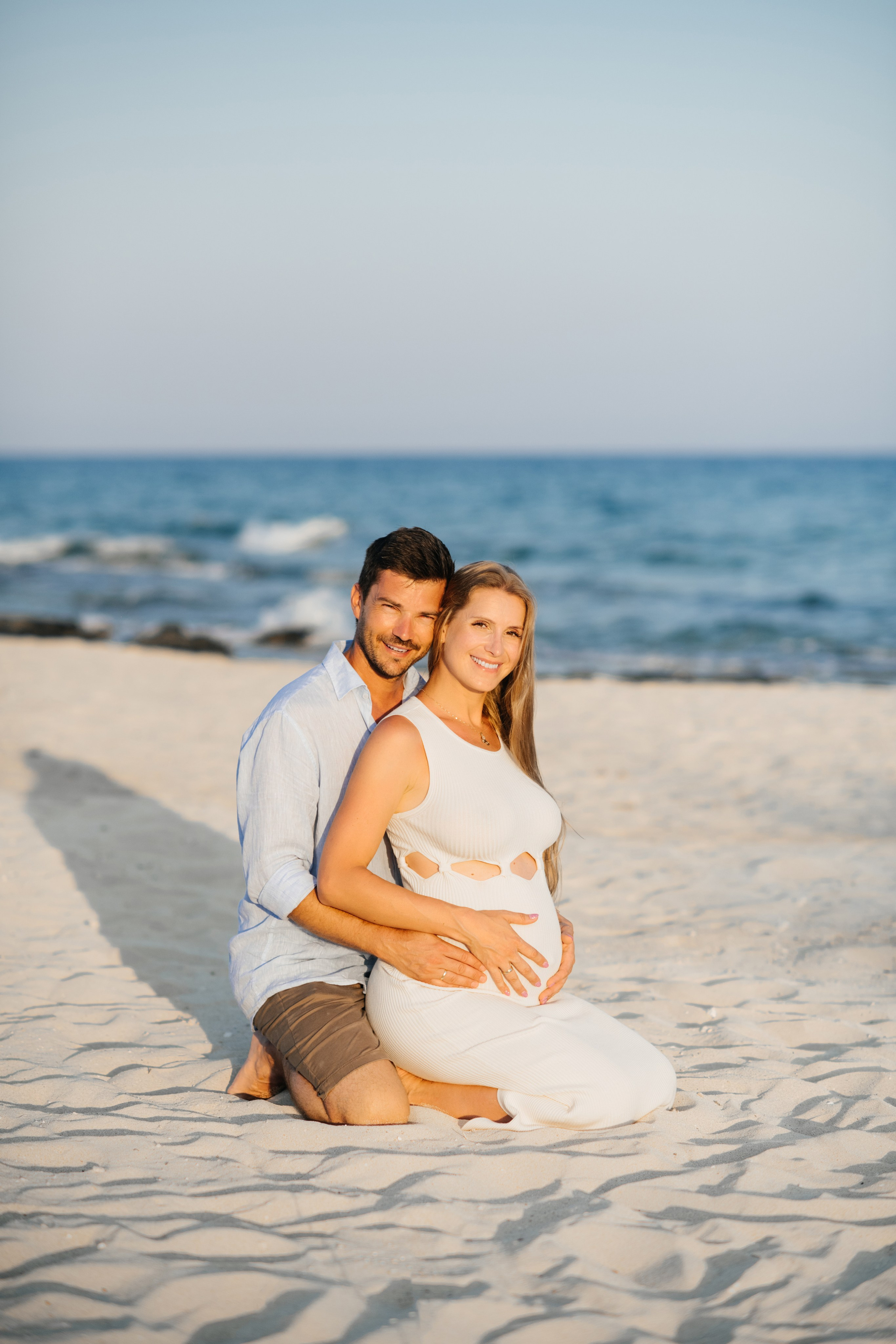 На пляже. Фотограф на Кипре