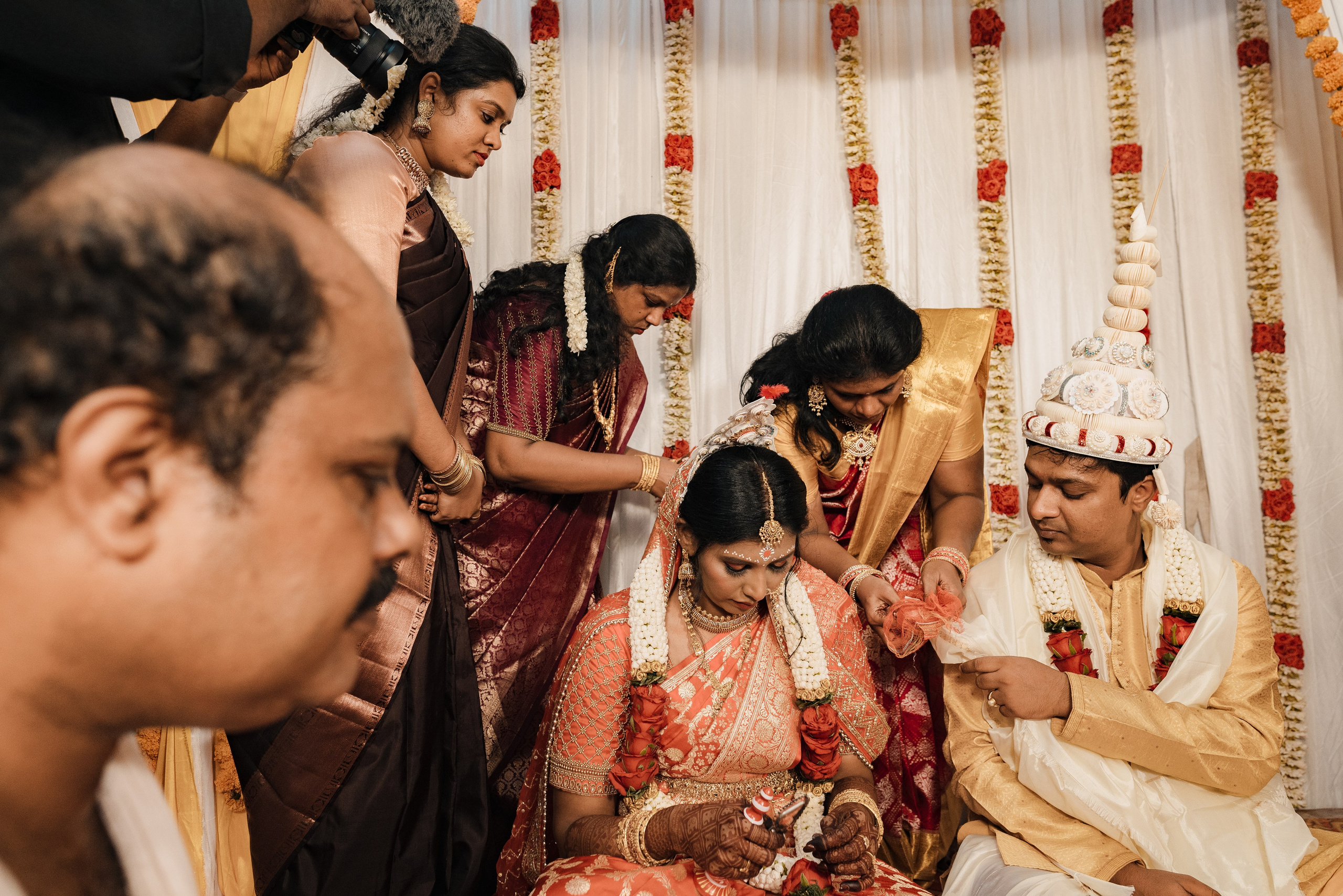 Sagaya & Rakesh. Agam Vizha