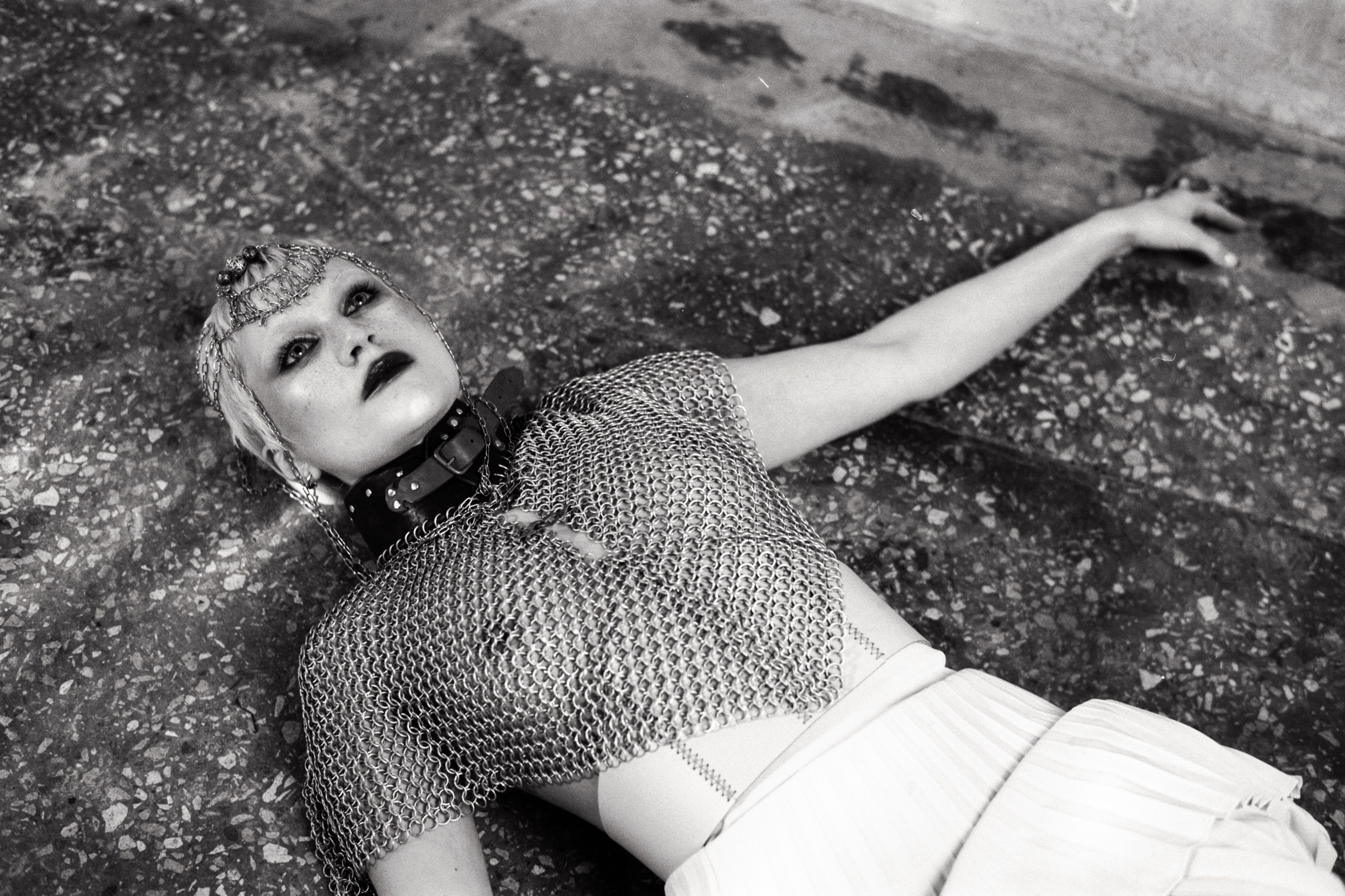 Knight. Film B/W. Sasha Veideman Photo