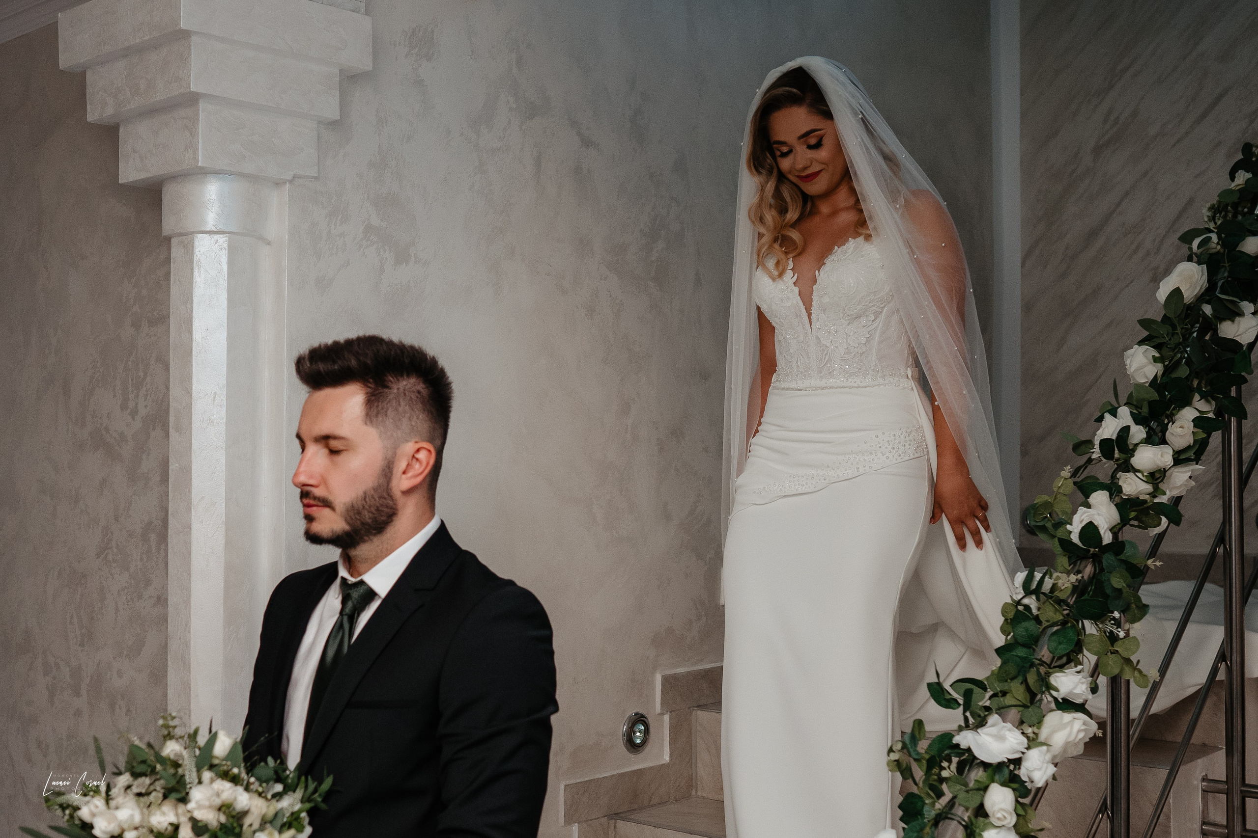 Diana & Cătălin – Nuntă clasică și rafinată. Fotograf de nuntă, corporate, botezuri, majorate și aniversări Roman, Lucaci Cornel