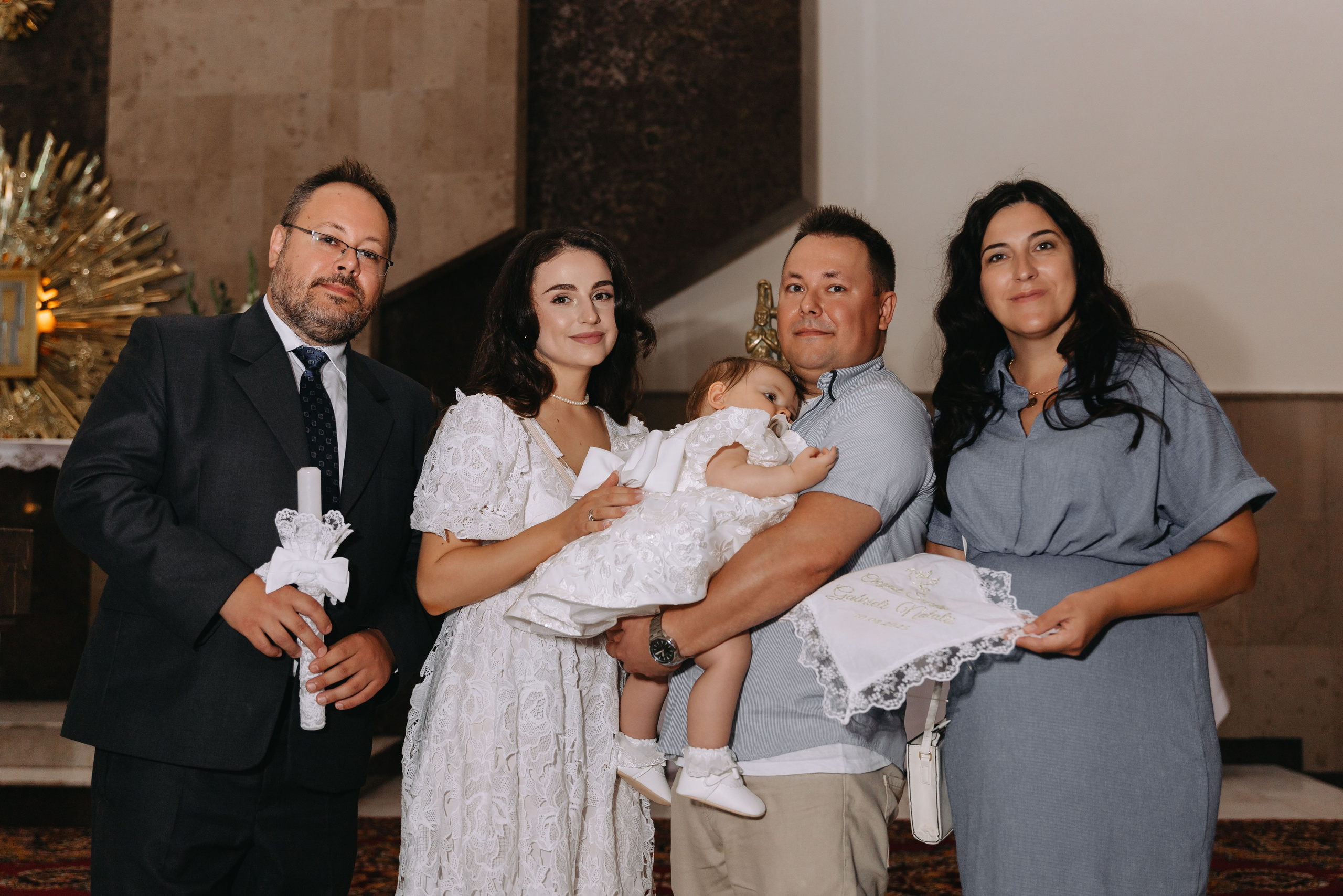 Chrzest Święty i roczek Gabrieli