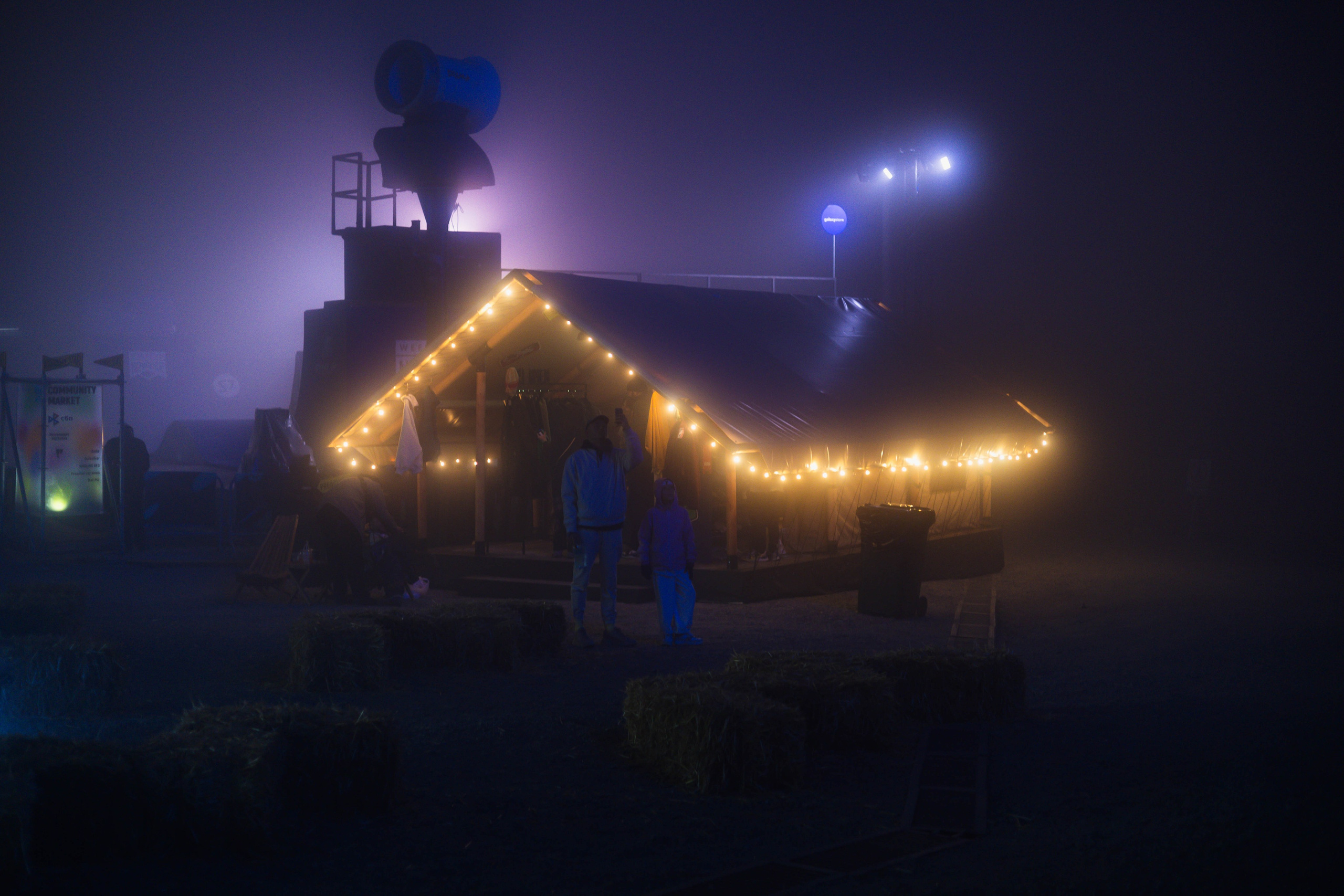 Архитектурная подсветка в Красной поляне