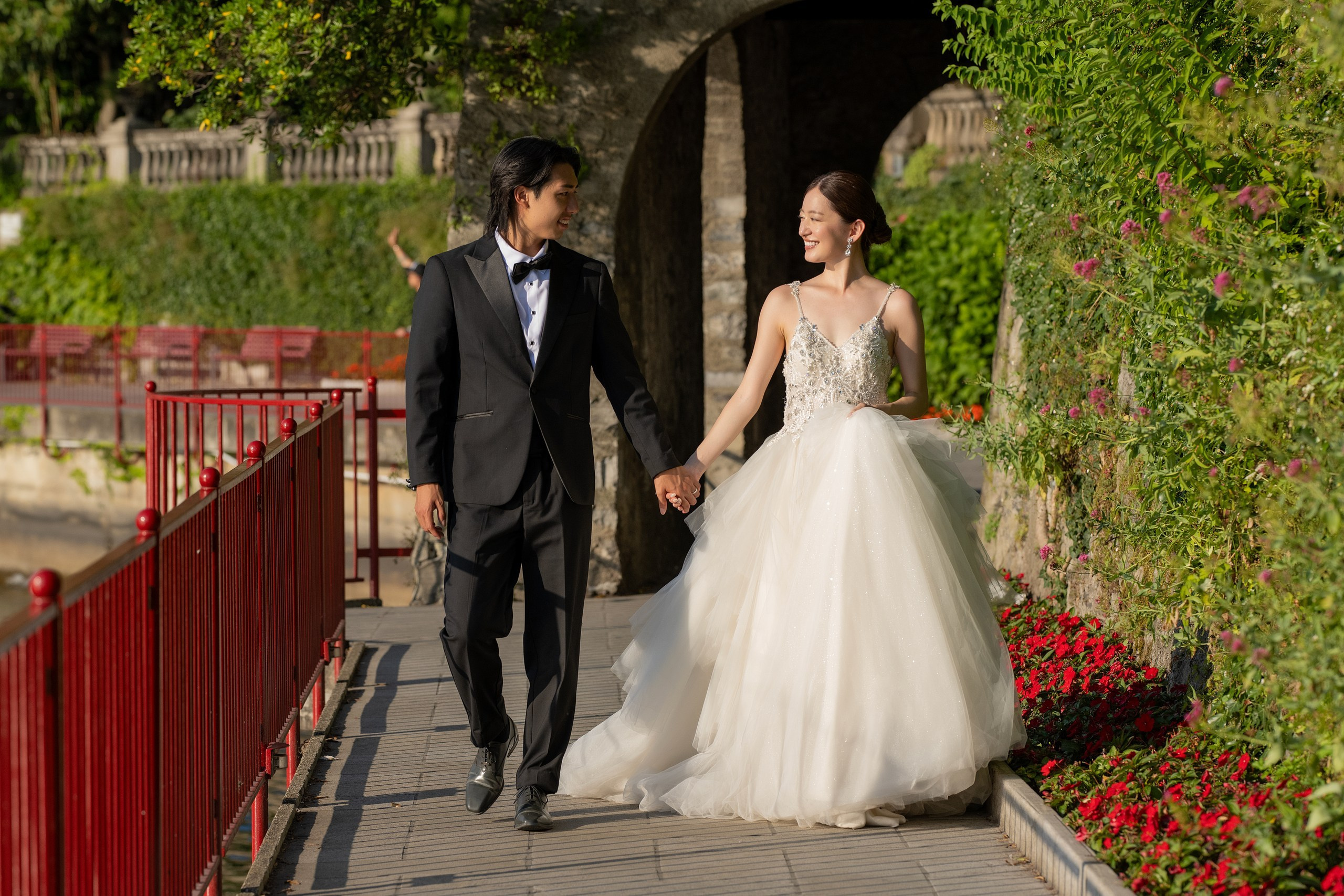 Villa Monastero. Fotografo matrimonio Lago di Como Ferrari Media Production