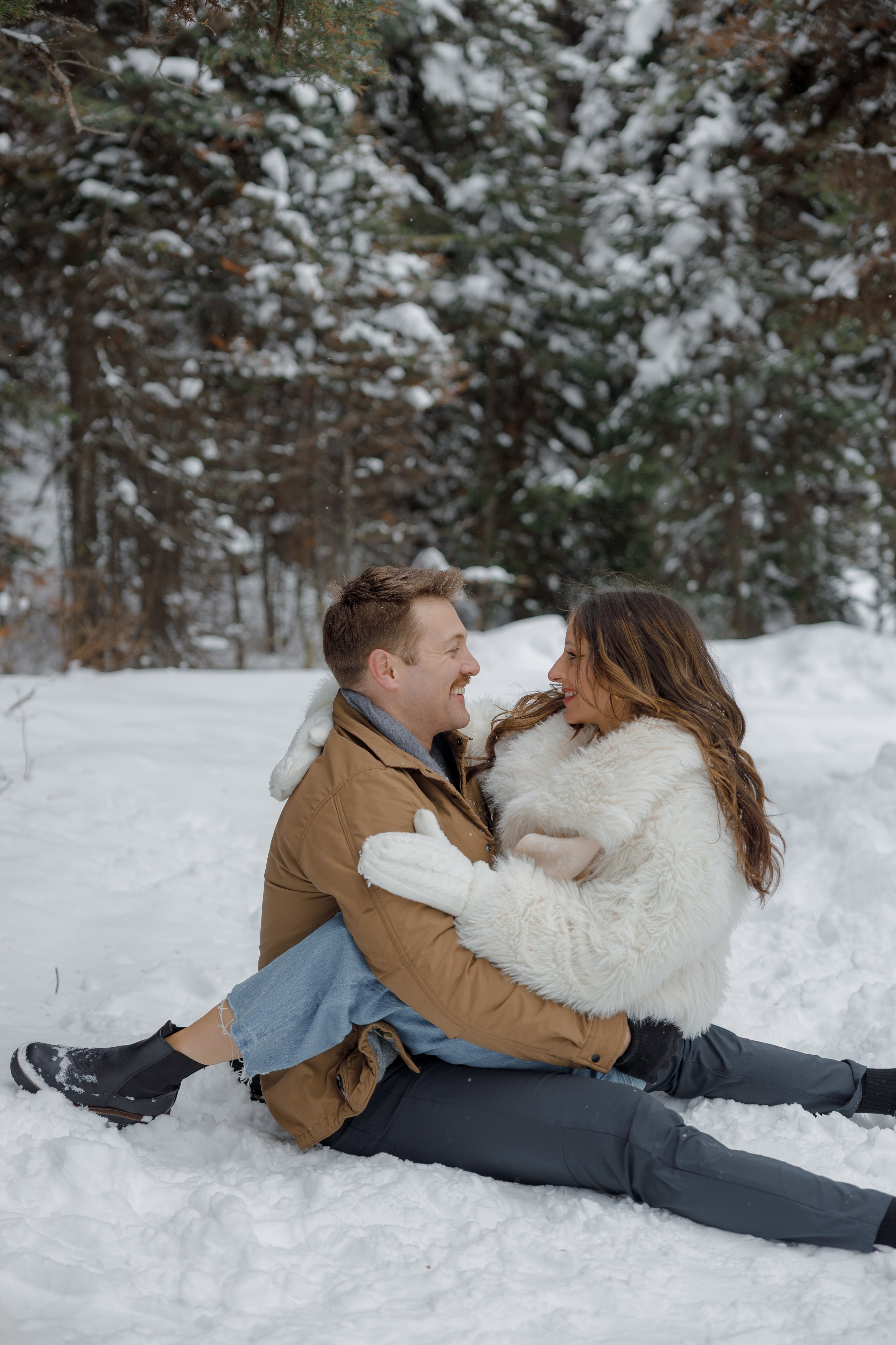 Lake Louise engagement session. Home