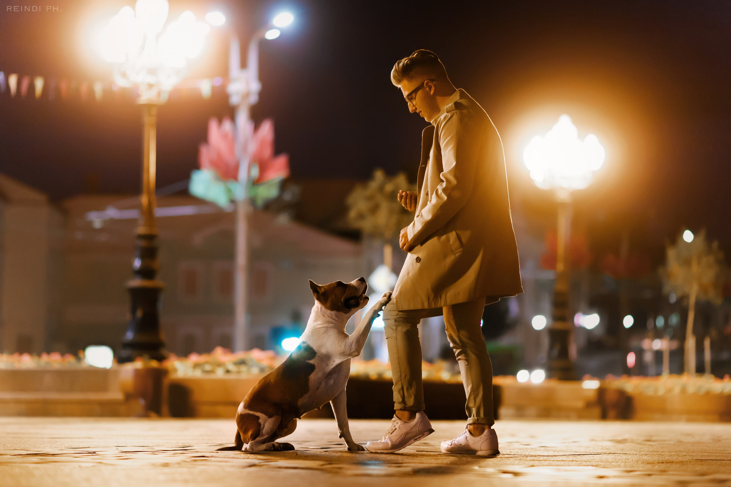 Yura & Maggie. Kaja | fotograf we Wrocławiu | ludzie i psy